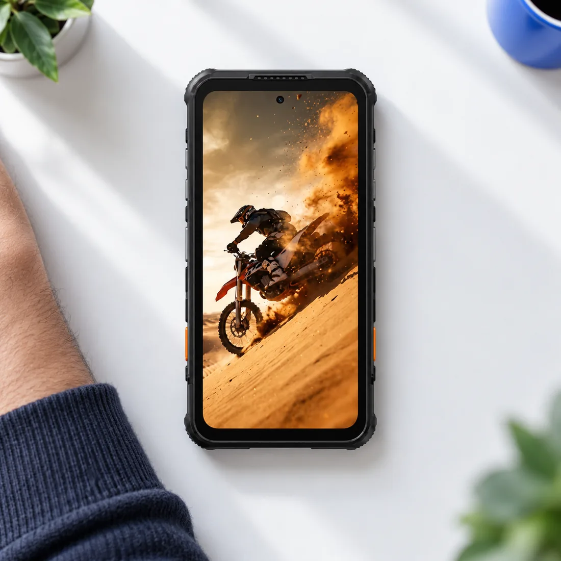 Celular Ulefone rugone xever 8 256GB 8GB RAM NFC - preto — uso