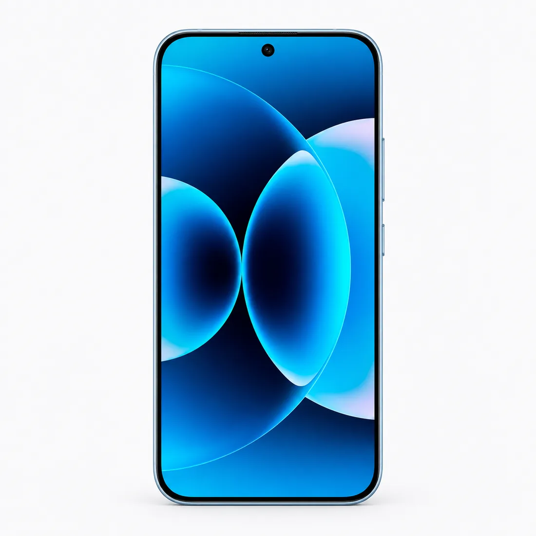 Celular Xiaomi 17 5G 512GB 12GB RAM - azul — frente estudio