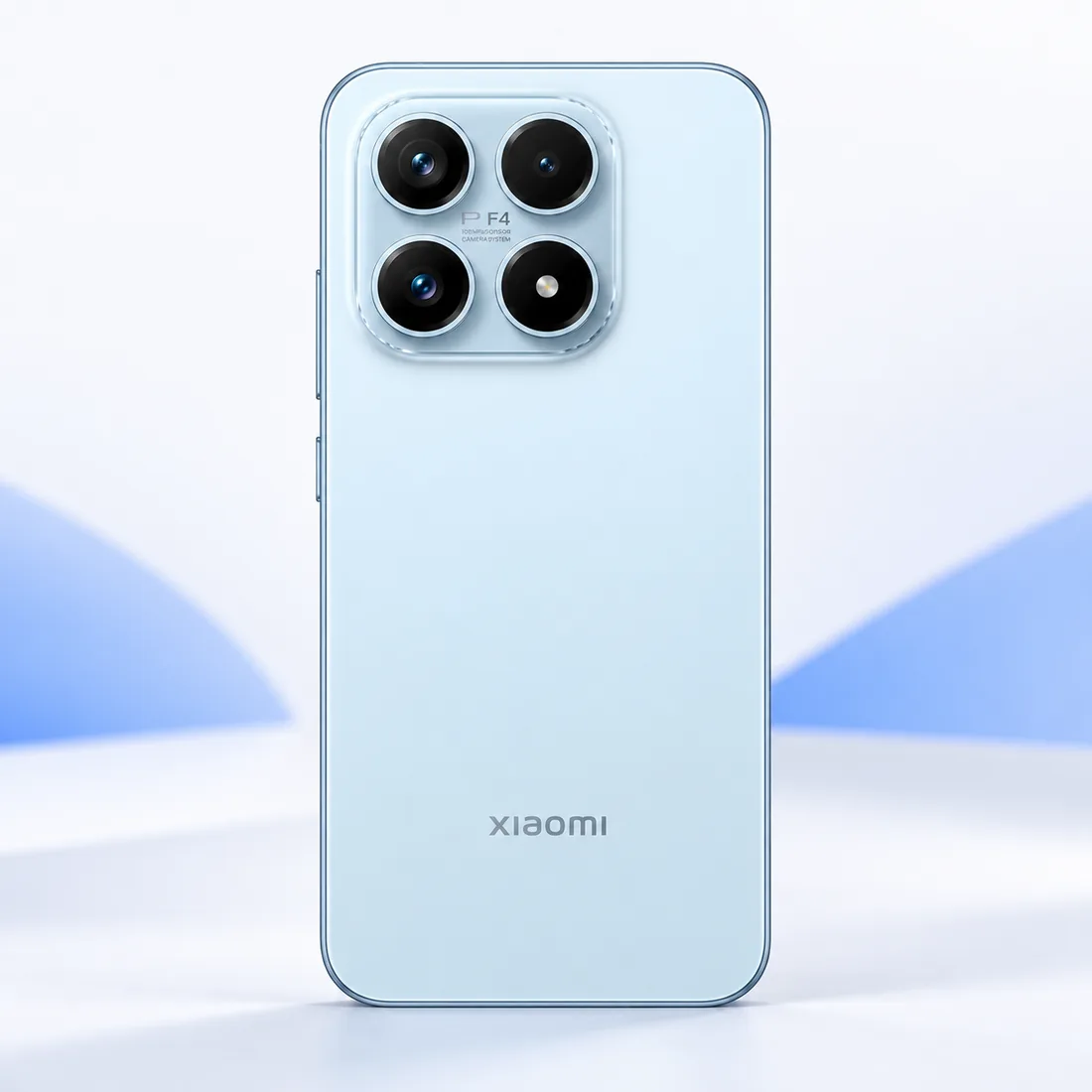 Celular Xiaomi 17 5G 512GB 12GB RAM - azul — verso lateral