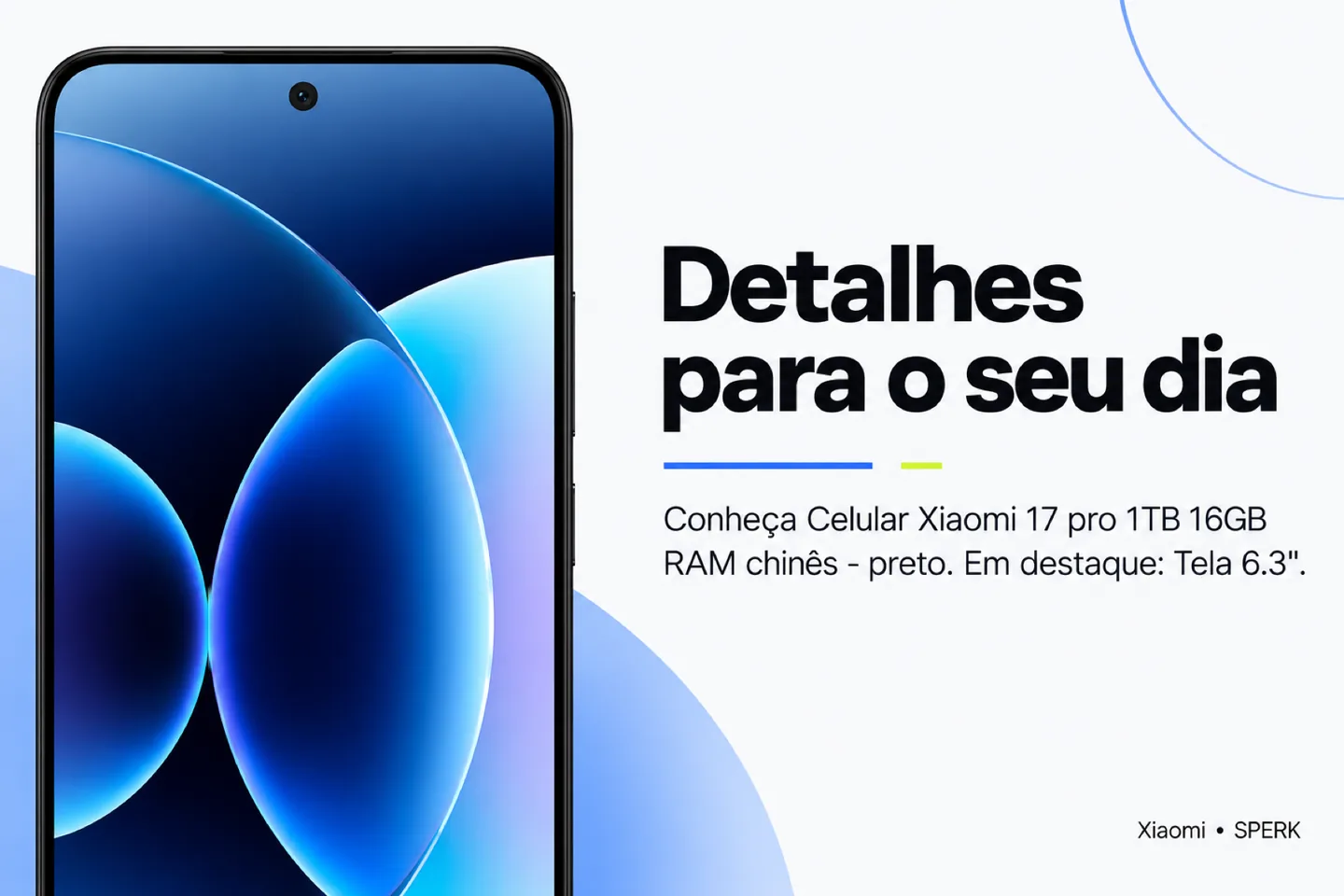 Celular Xiaomi 17 pro 1TB 16GB RAM chinês - preto — diferencial uso