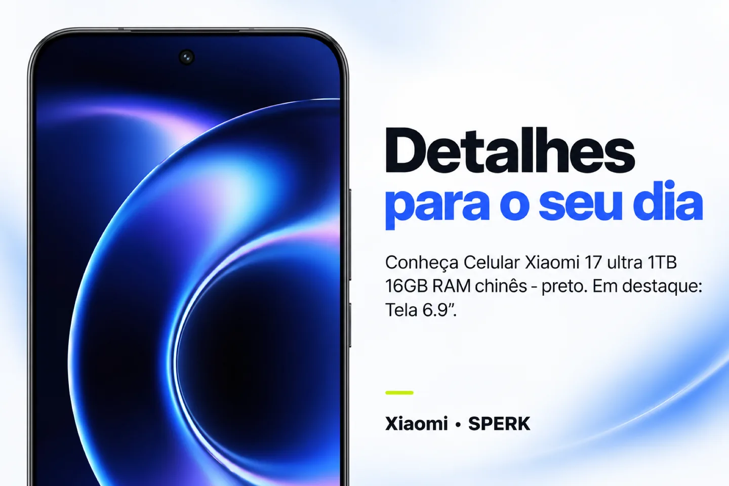 Celular Xiaomi 17 ultra 1TB 16GB RAM chinês - preto — diferencial uso