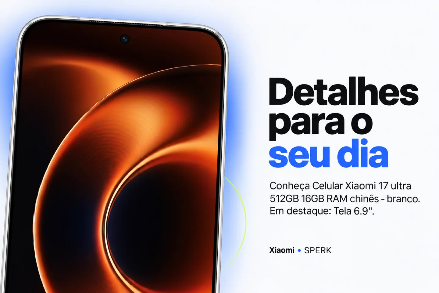 Celular Xiaomi 17 ultra 512GB 16GB RAM chinês - branco — diferencial uso