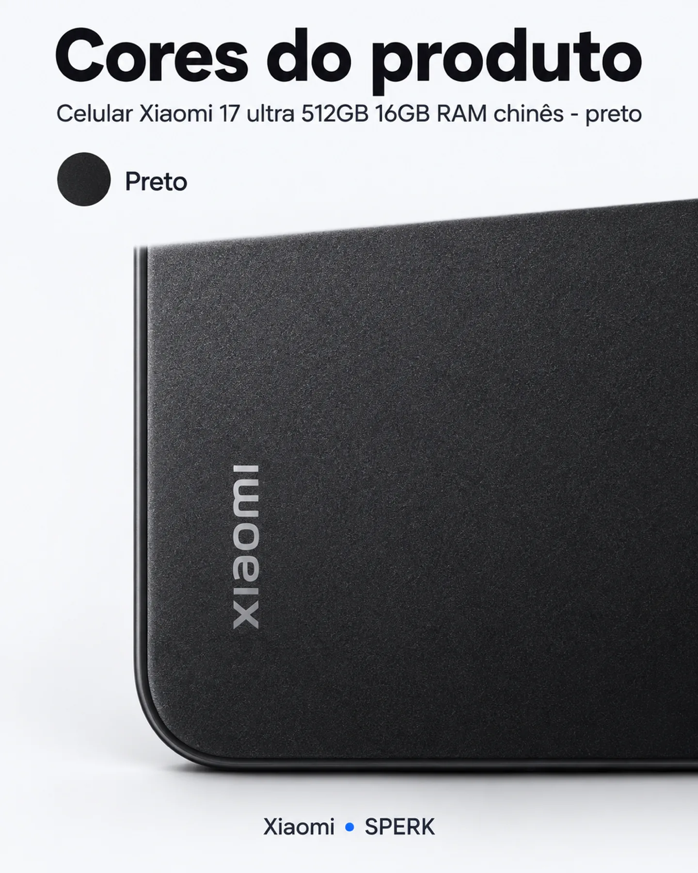 Celular Xiaomi 17 ultra 512GB 16GB RAM chinês - preto — painel 5