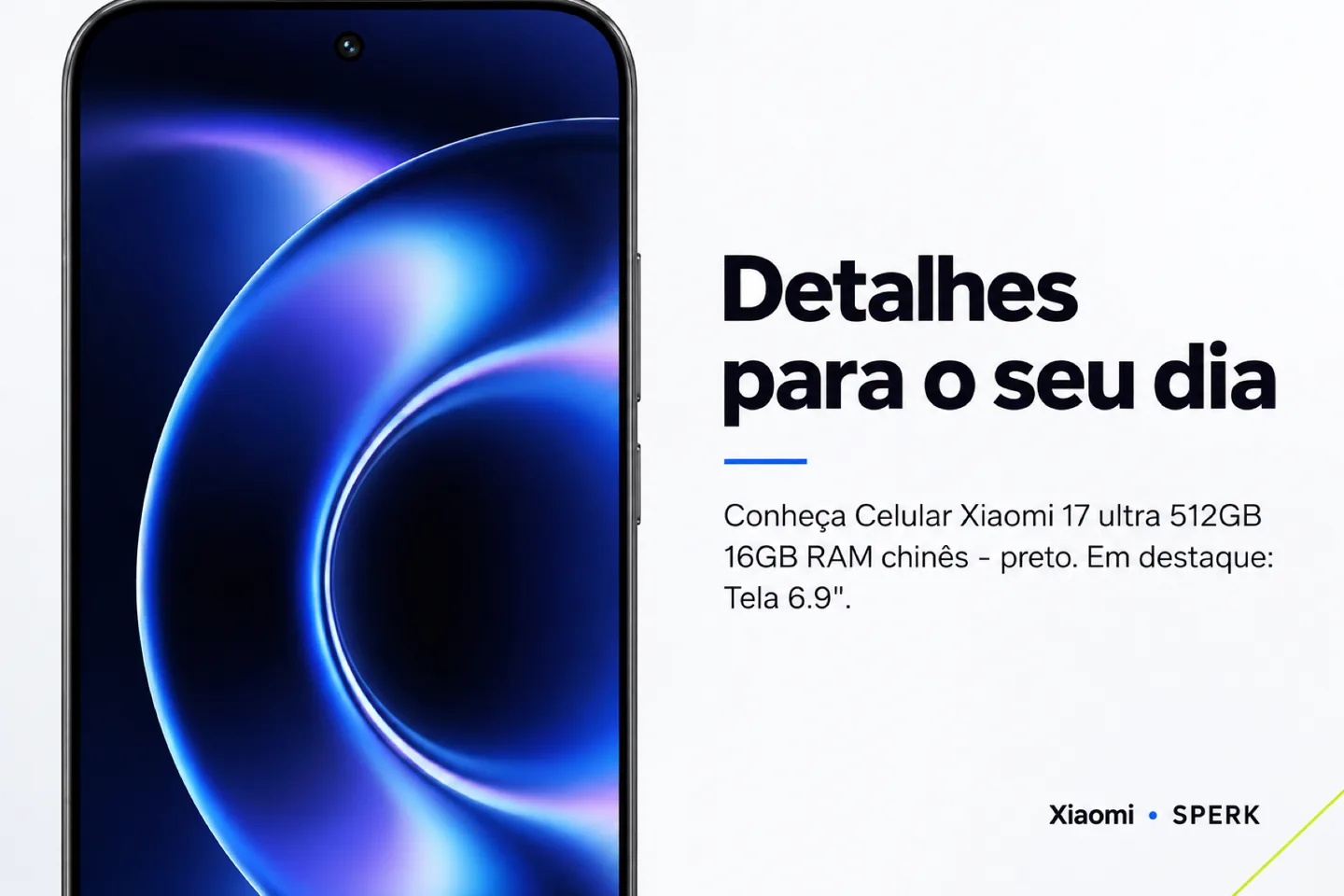 Celular Xiaomi 17 ultra 512GB 16GB RAM chinês - preto — diferencial uso