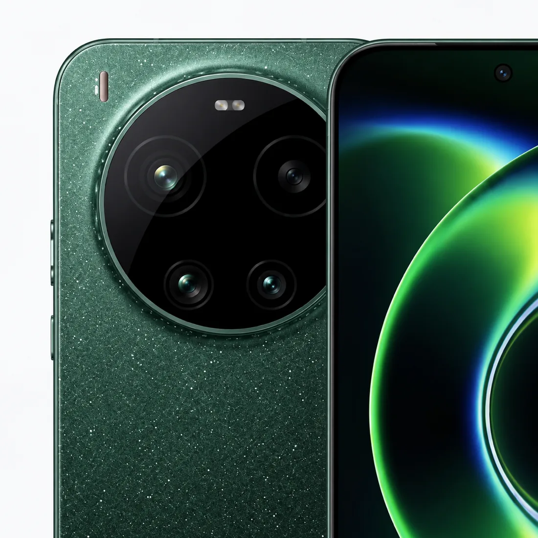 Celular Xiaomi 17 ultra 512GB 16GB RAM chinês - verde — verso lateral