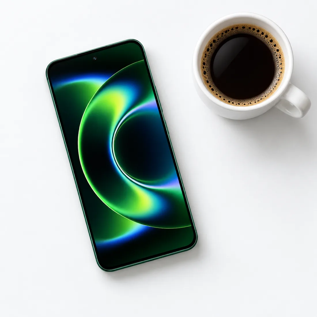 Celular Xiaomi 17 ultra 512GB 16GB RAM - verde — escala