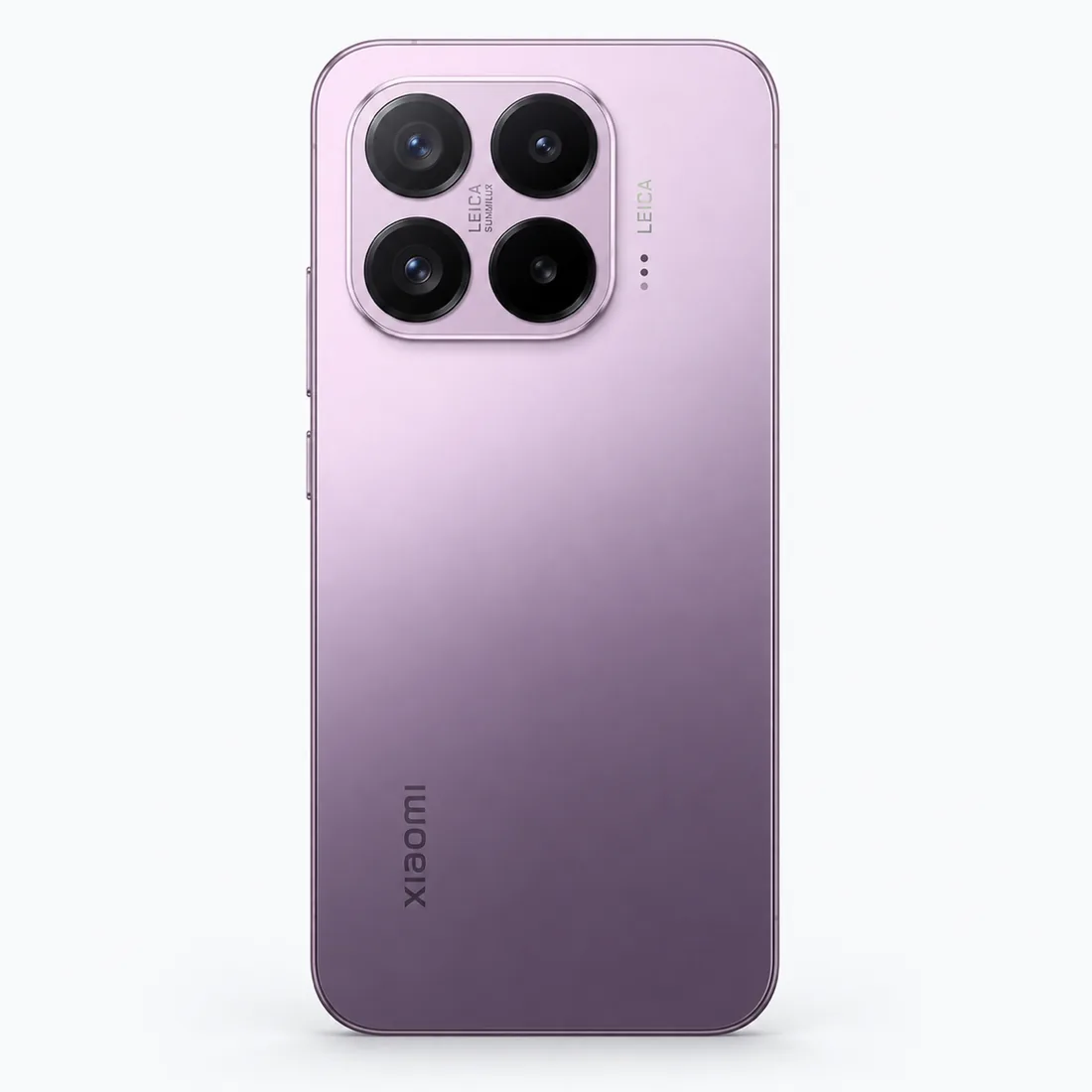Celular Xiaomi 17t 5G 256GB 12GB RAM - violeta — verso lateral