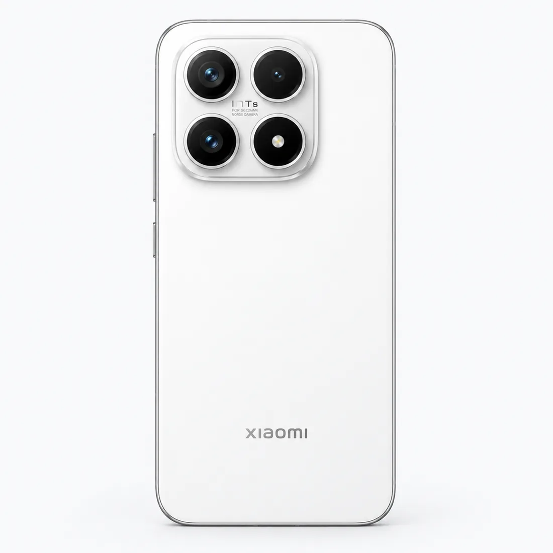 Celular Xiaomi 17t 5G 512GB 12GB RAM - branco — verso lateral