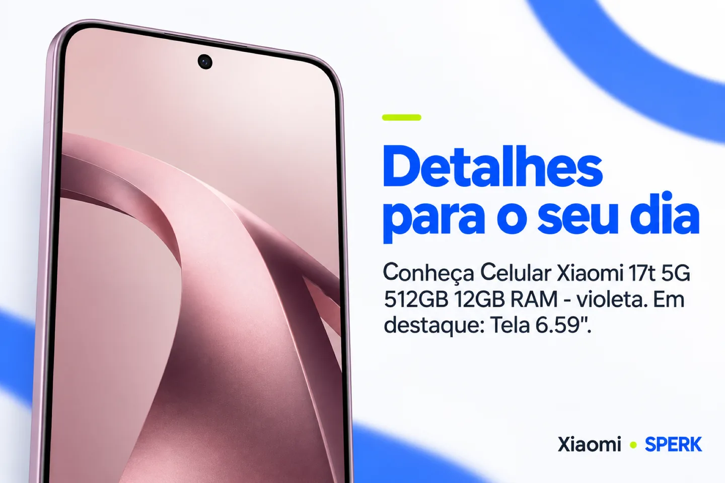 Celular Xiaomi 17t 5G 512GB 12GB RAM - violeta — diferencial uso