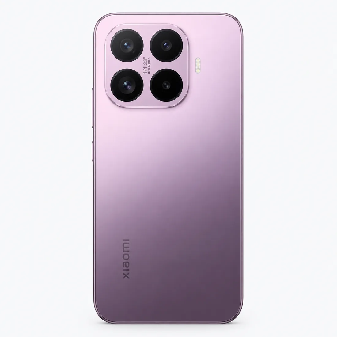 Celular Xiaomi 17t 5G 512GB 12GB RAM - violeta — verso lateral