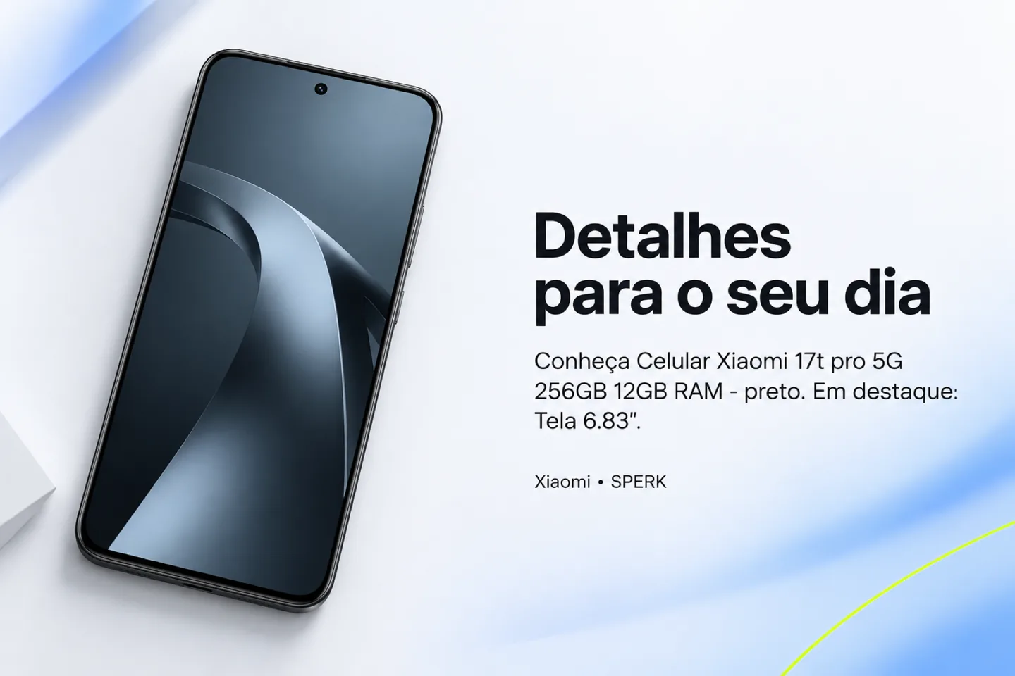 Celular Xiaomi 17t pro 5G 256GB 12GB RAM - preto — diferencial uso