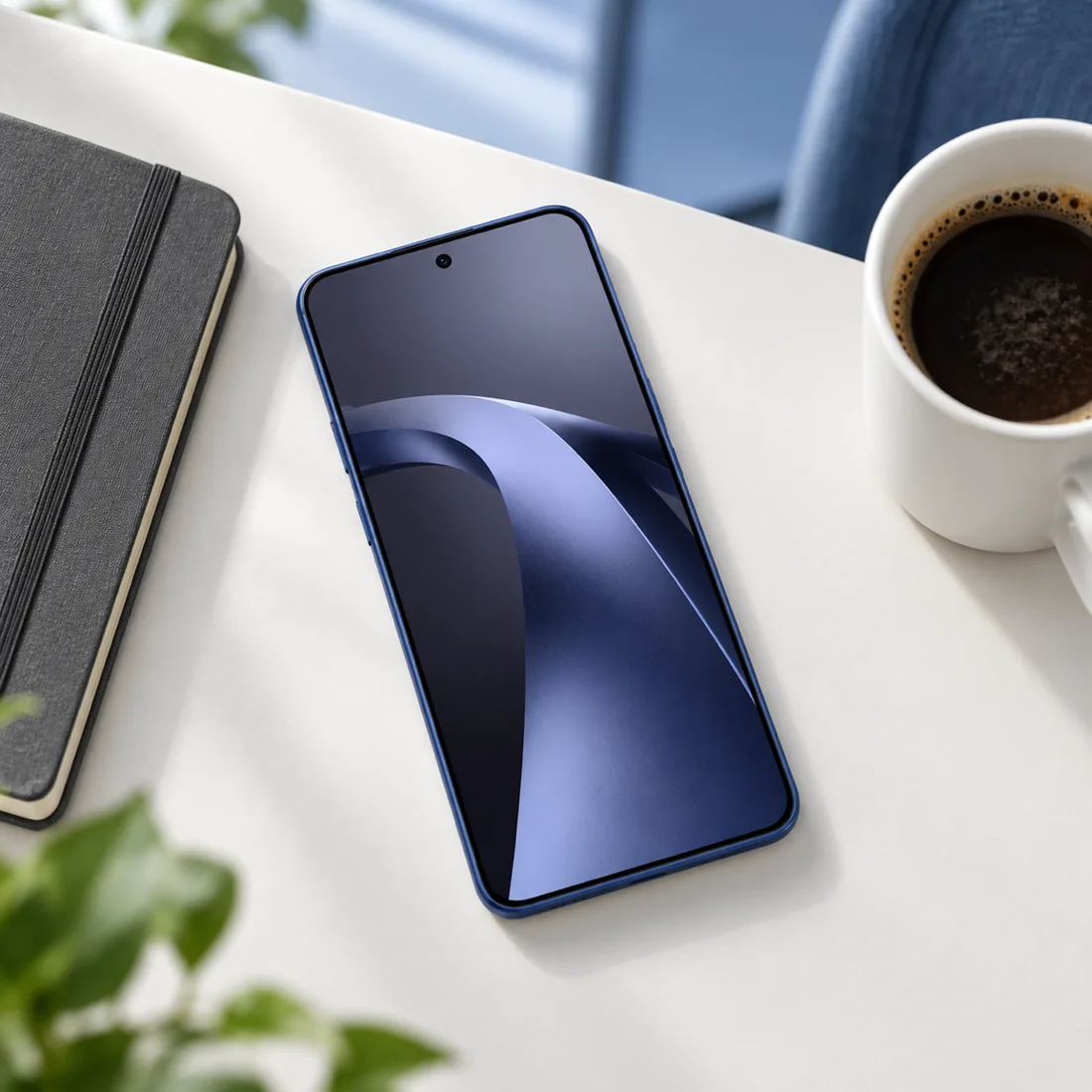 Celular Xiaomi 17t pro 5G 512GB 12GB RAM - azul — uso