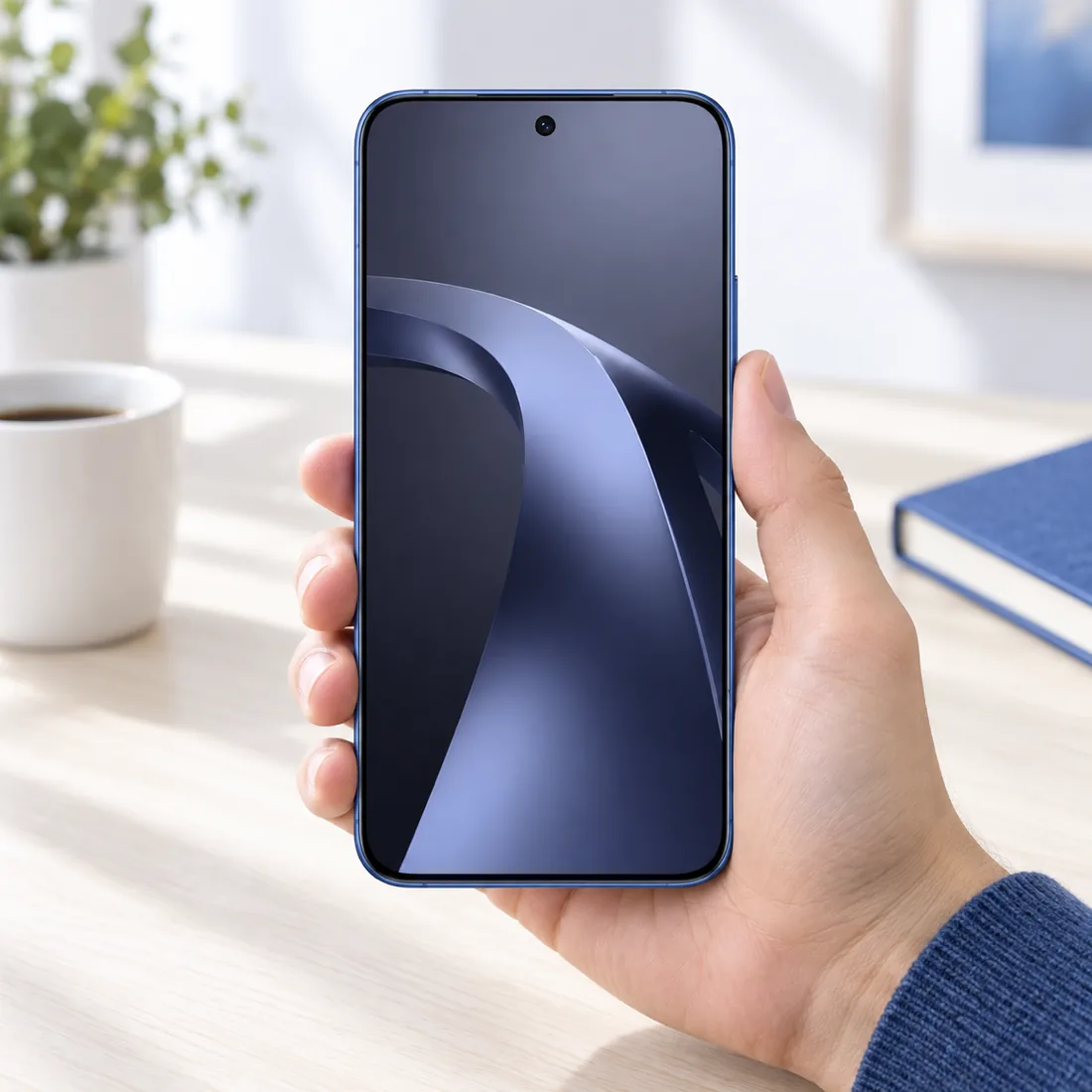 Celular Xiaomi 17t pro 5G 512GB 12GB RAM - azul — uso