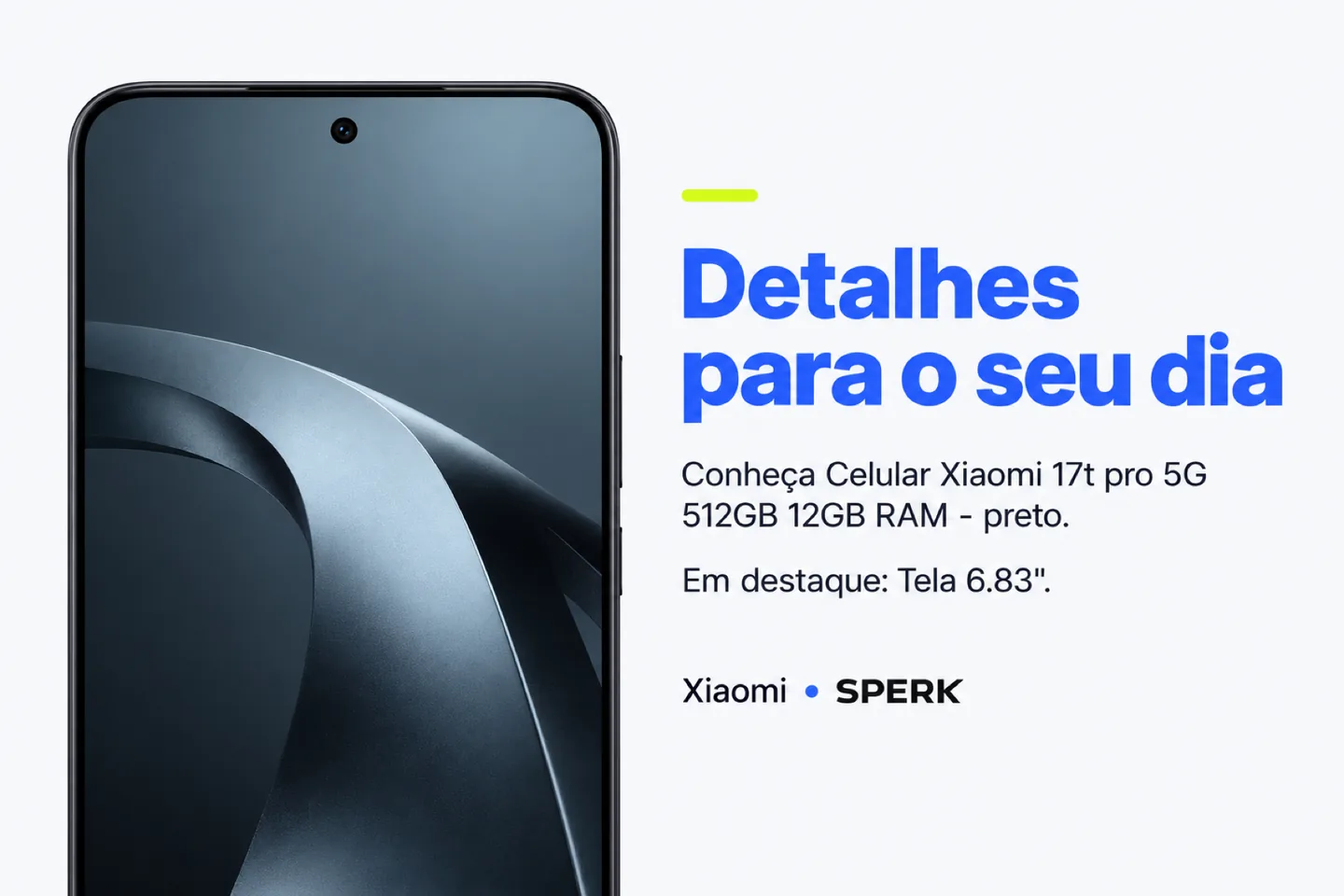 Celular Xiaomi 17t pro 5G 512GB 12GB RAM - preto — diferencial uso