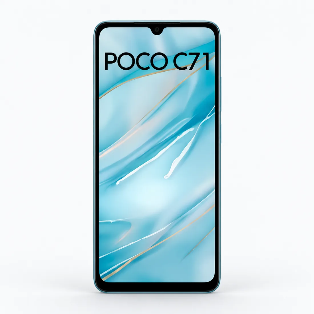 Celular Xiaomi Poco C71 64GB 4GB RAM - azul