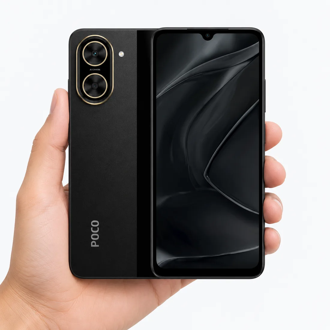 Celular Xiaomi Poco C71 64GB 4GB RAM - preto — escala
