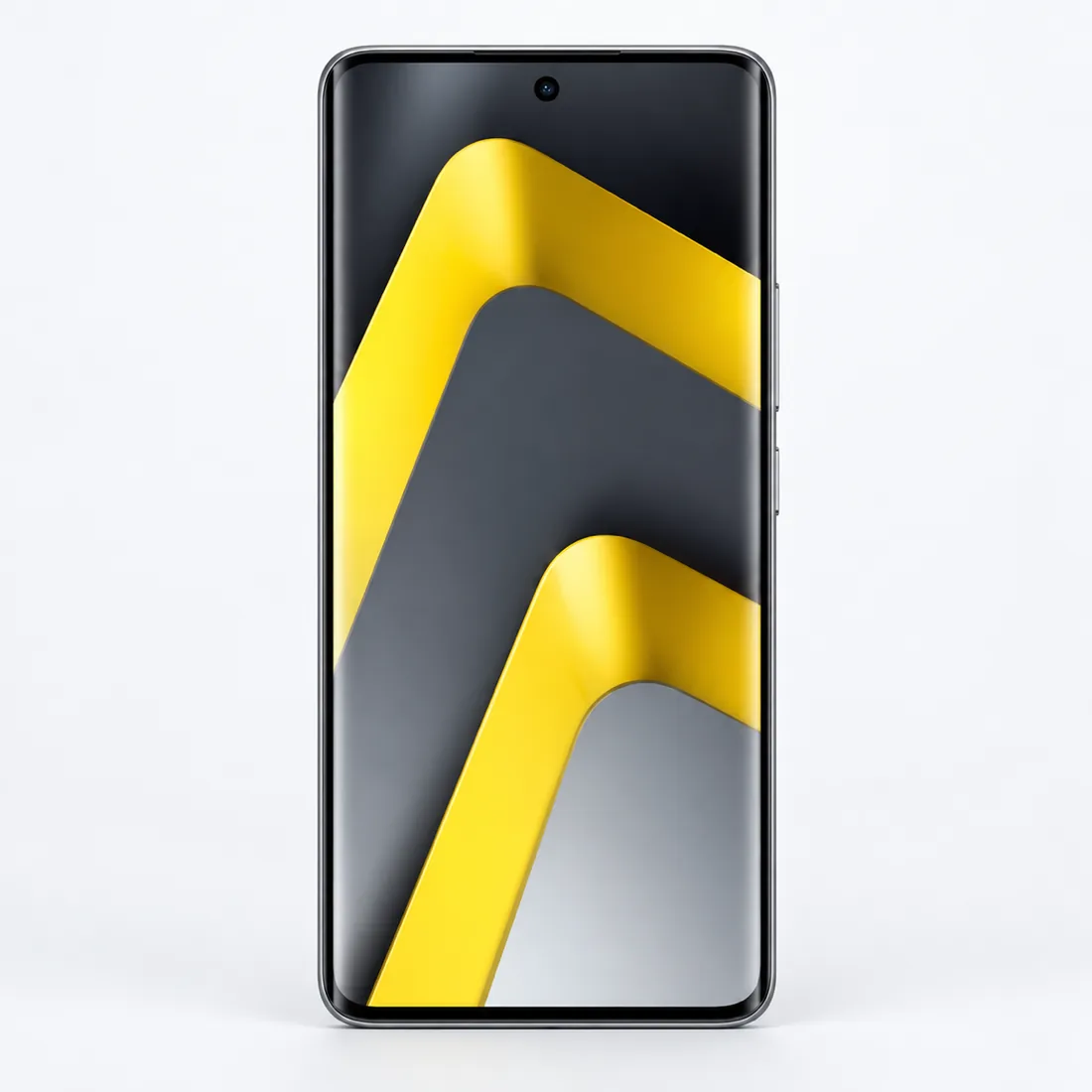 Celular Xiaomi Poco M8 5G 512GB 12GB RAM - prata — frente estudio