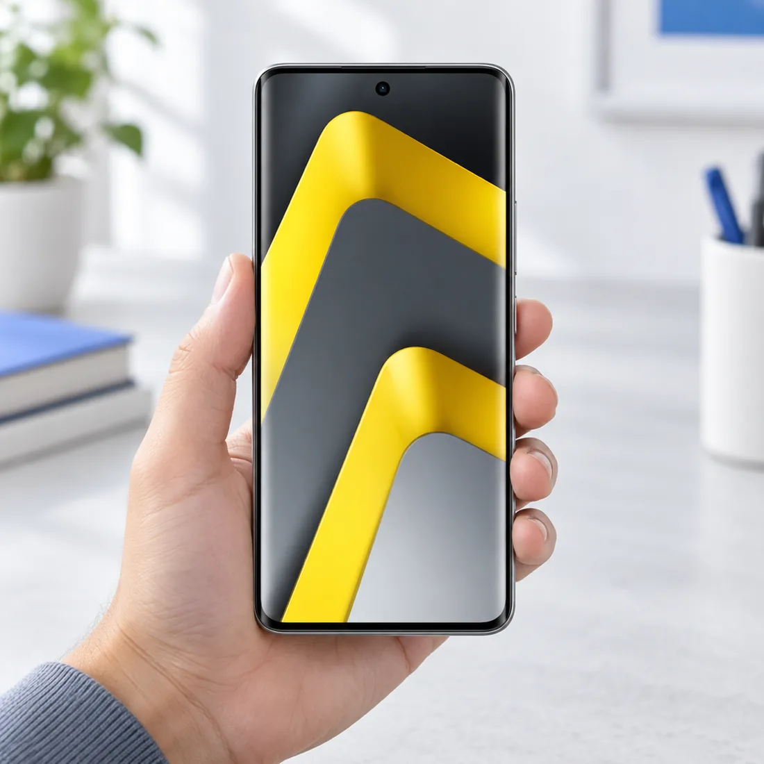 Celular Xiaomi Poco M8 5G 512GB 12GB RAM - prata — uso