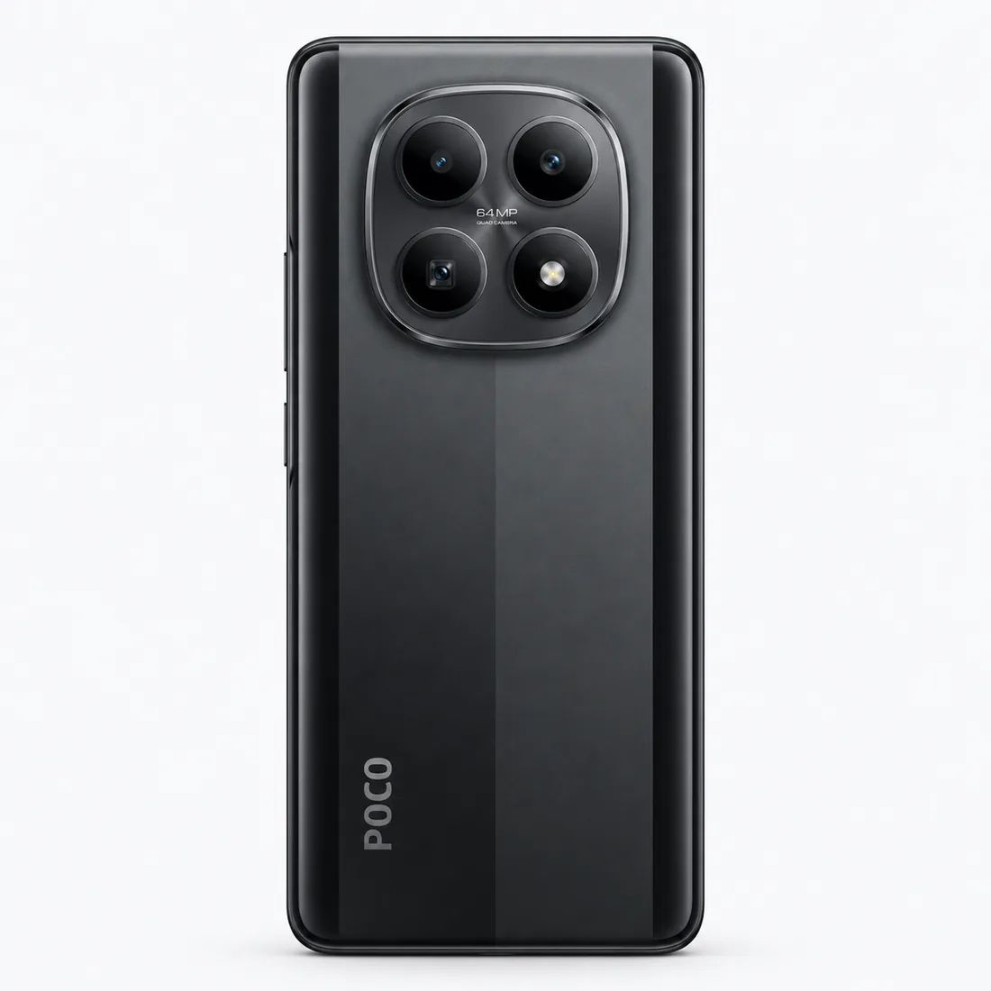 Celular Xiaomi Poco M8 5G 512GB 12GB RAM - preto — verso lateral