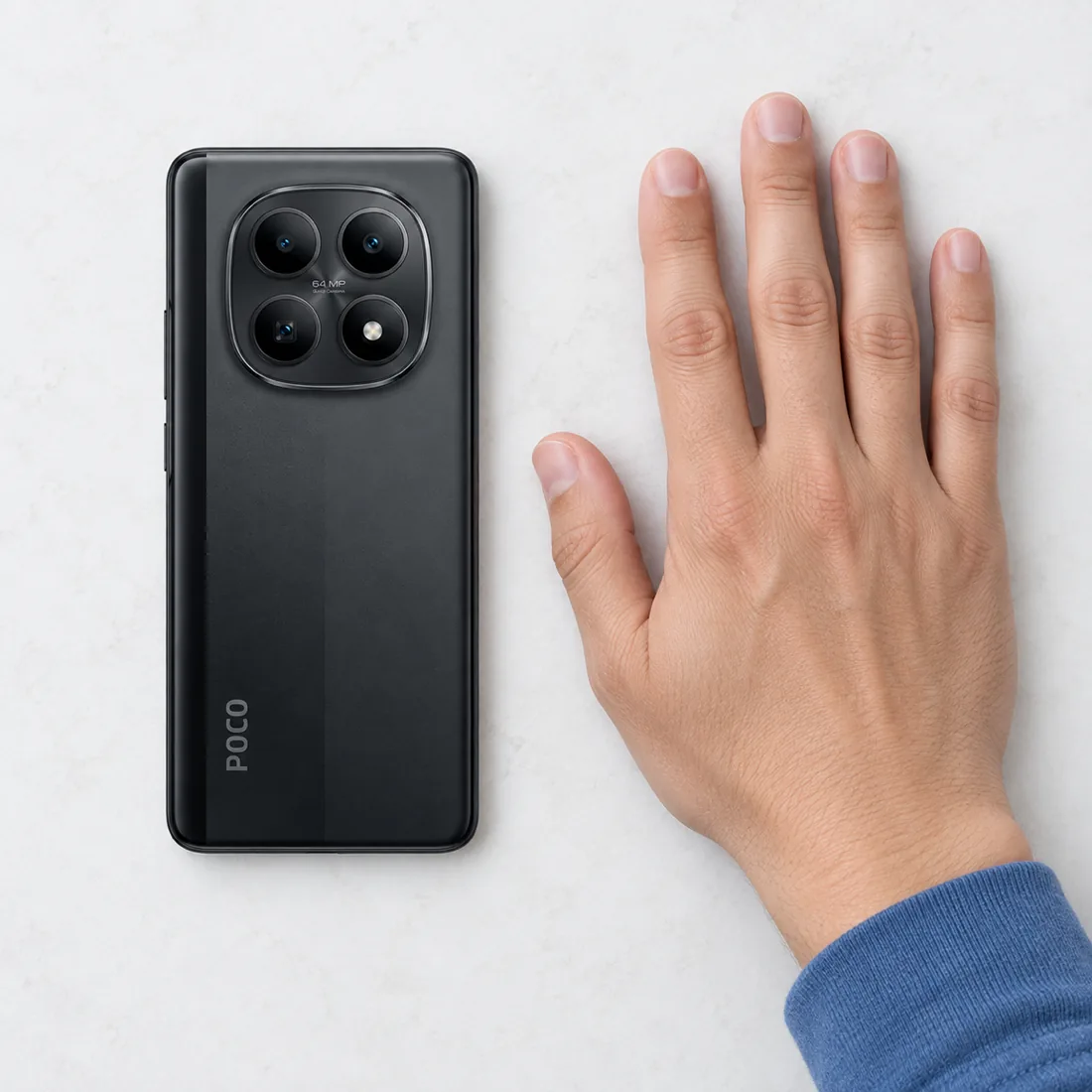 Celular Xiaomi Poco M8 5G 512GB 12GB RAM - preto — escala