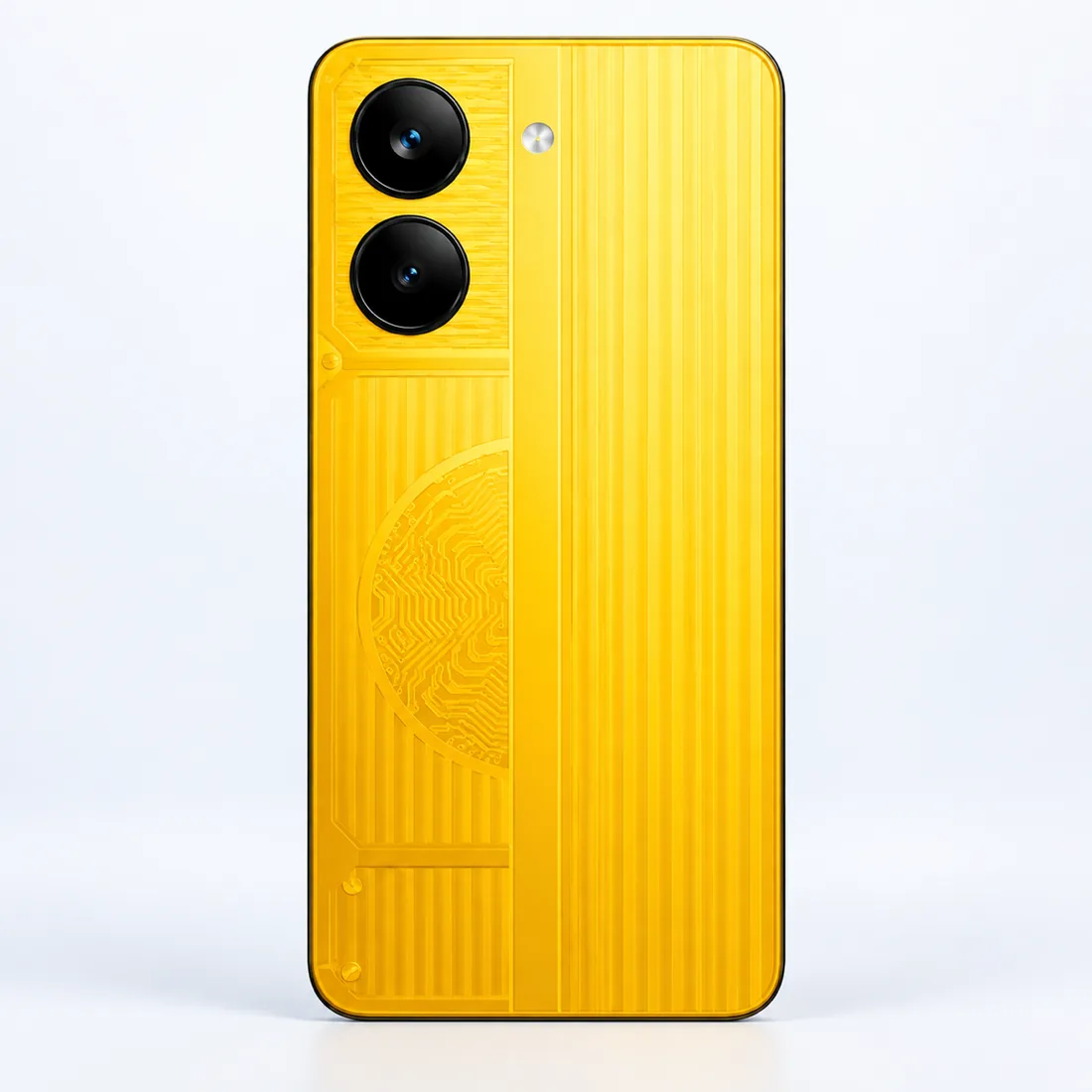 Celular Xiaomi Poco X8 pro 5G 256GB 8GB RAM - amarelo — verso lateral