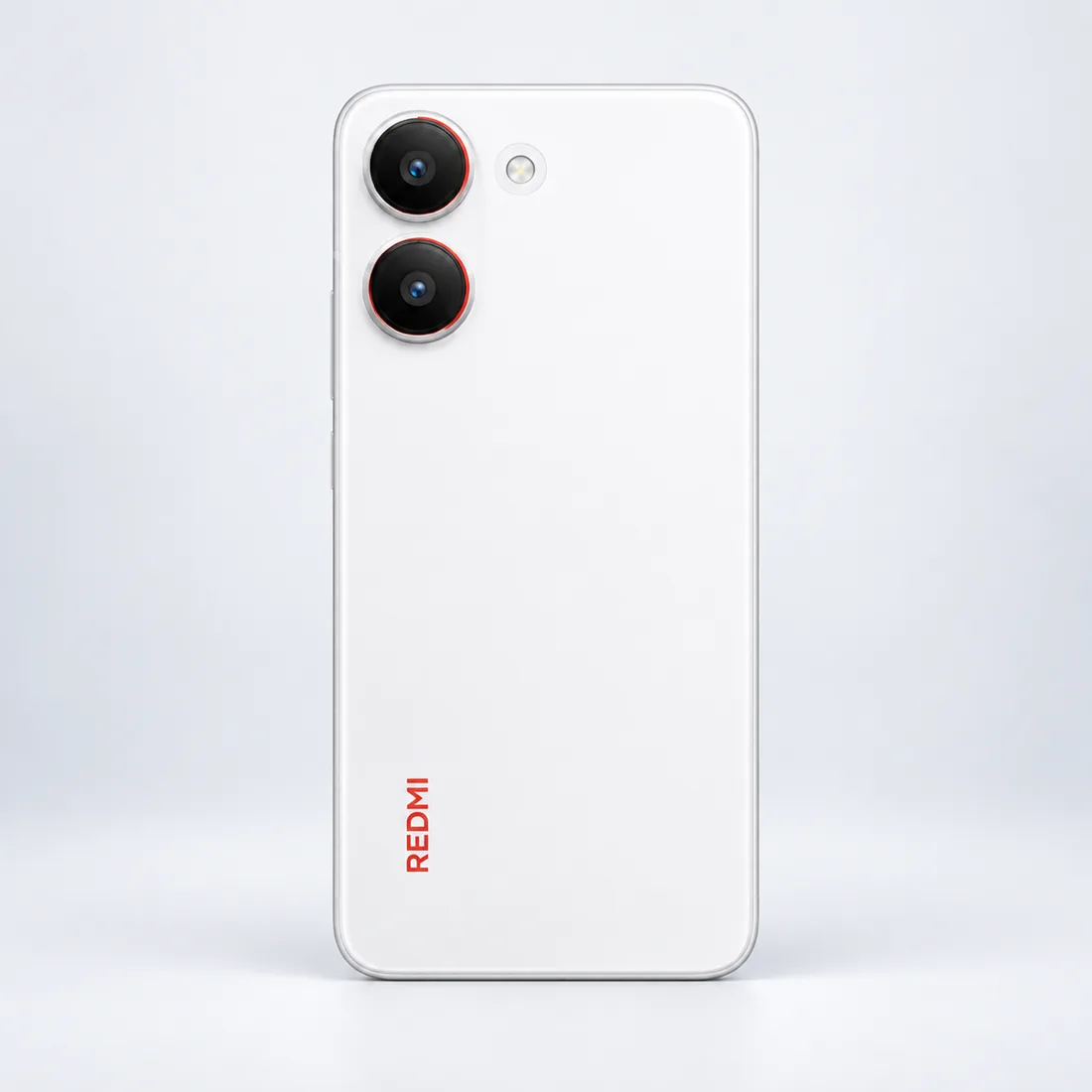 Celular Xiaomi Poco X8 pro 5G 256GB 8GB RAM - branco — verso lateral