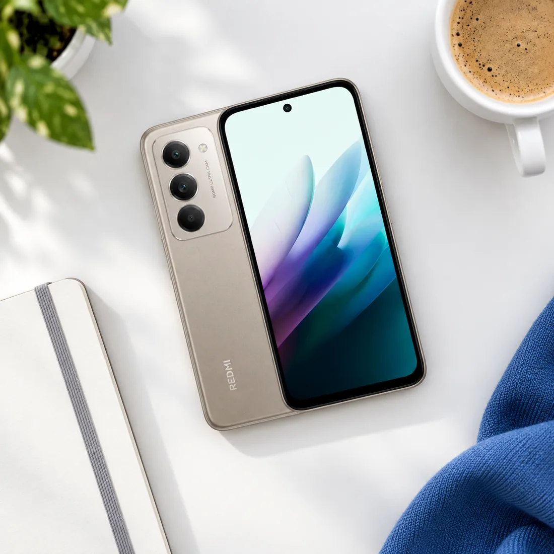 Celular Xiaomi Redmi 15 4G 128GB 8GB RAM - cinza titânio — uso
