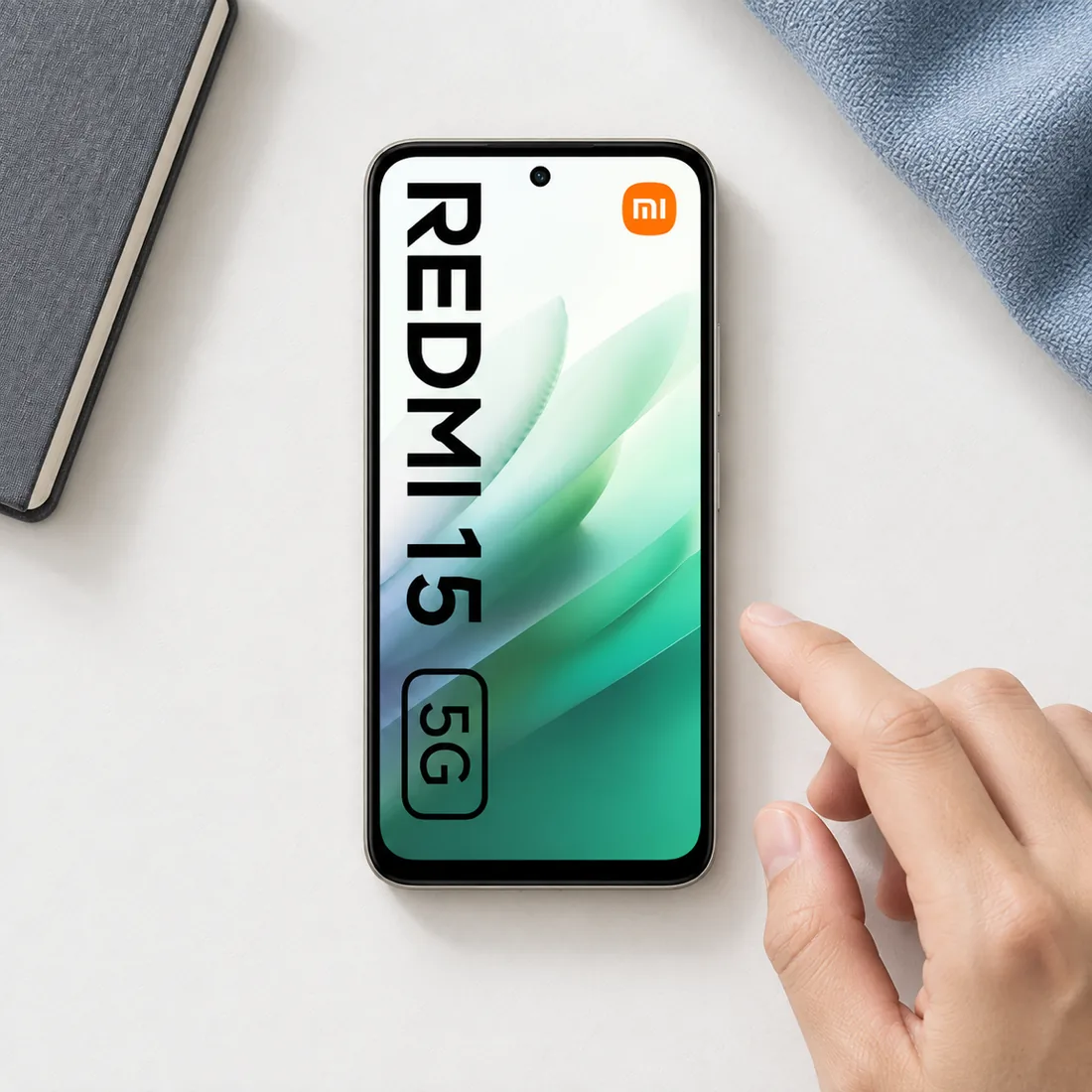 Celular Xiaomi Redmi 15 5G 128GB 4GB RAM japonês - cinza — uso