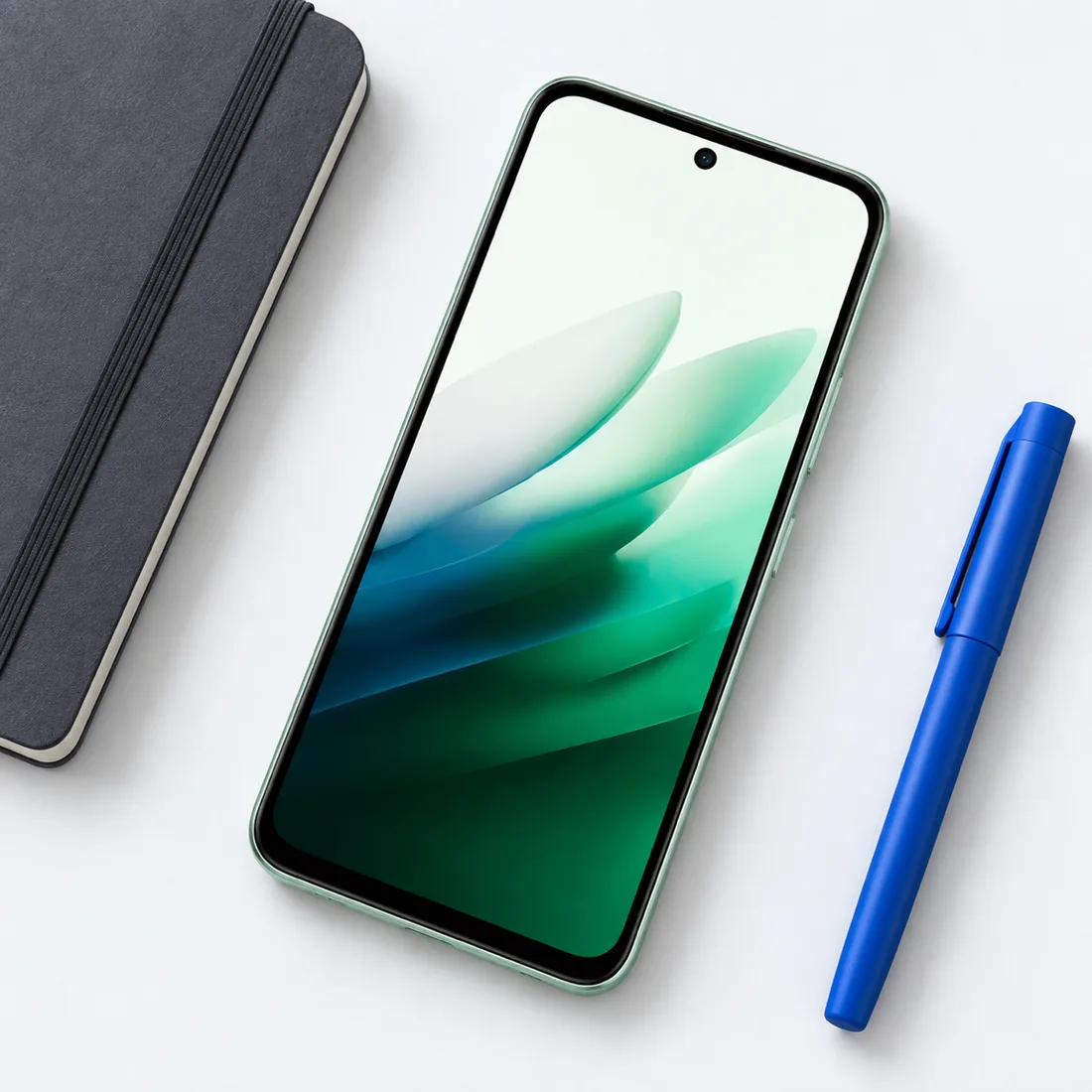 Celular Xiaomi Redmi 15 5G 128GB 4GB RAM japonês - verde — escala