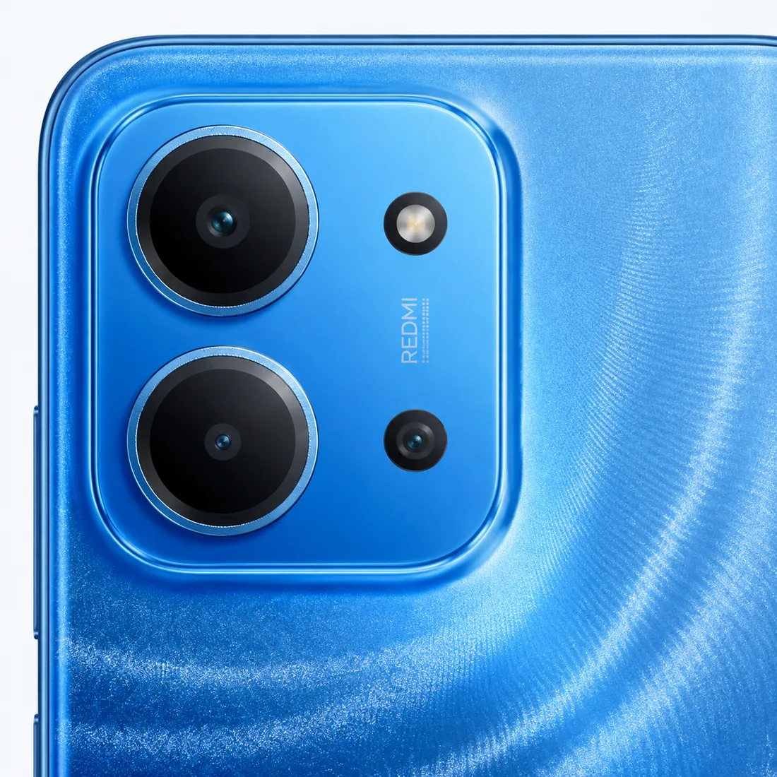 Celular Xiaomi Redmi 15c 256GB 4GB RAM NFC - azul — detalhe