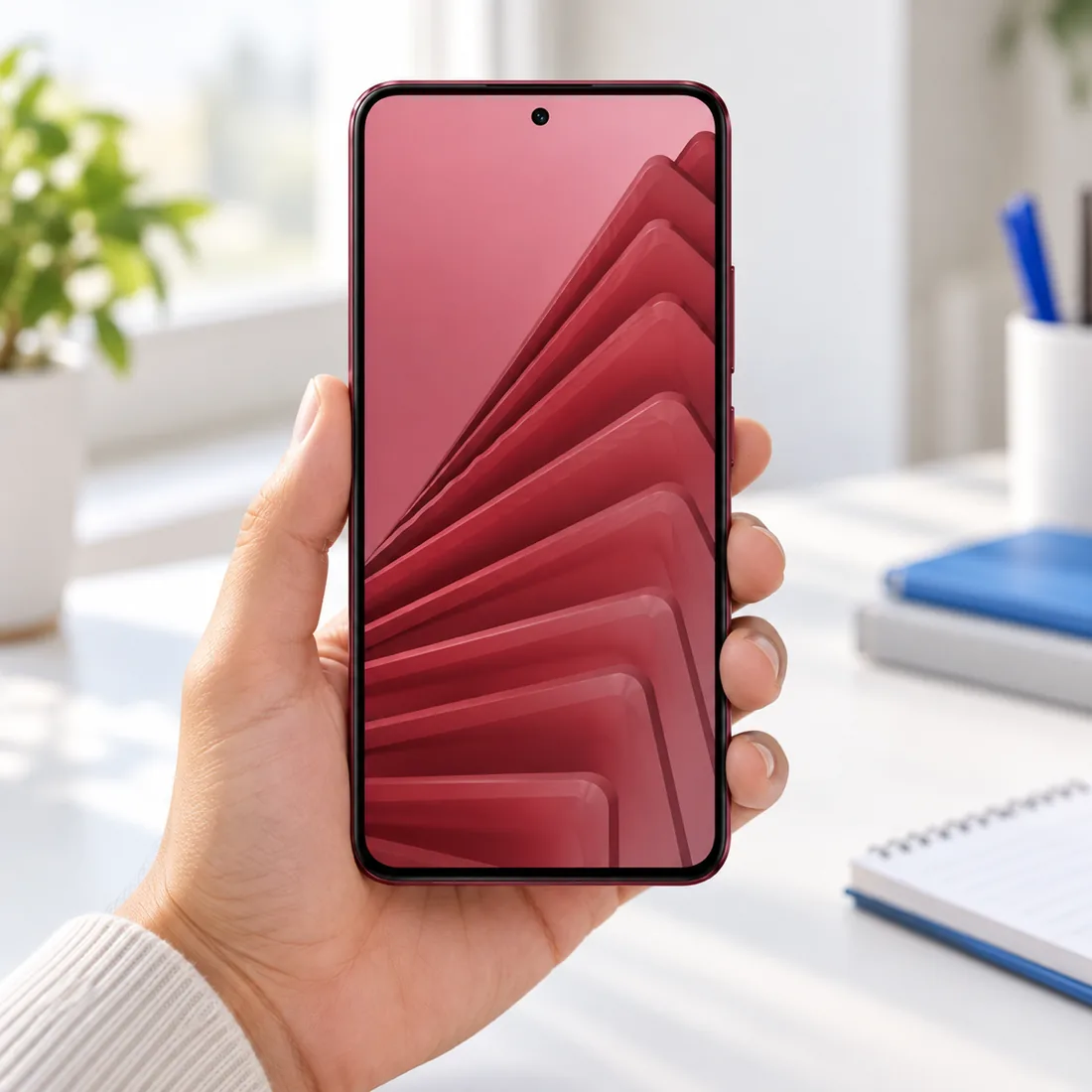 Celular Xiaomi Redmi note 14 5G 256GB 8GB RAM índia - bordô — uso
