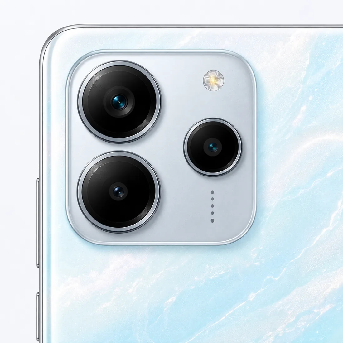 Celular Xiaomi Redmi note 14 5G 256GB 8GB RAM índia - branco — detalhe
