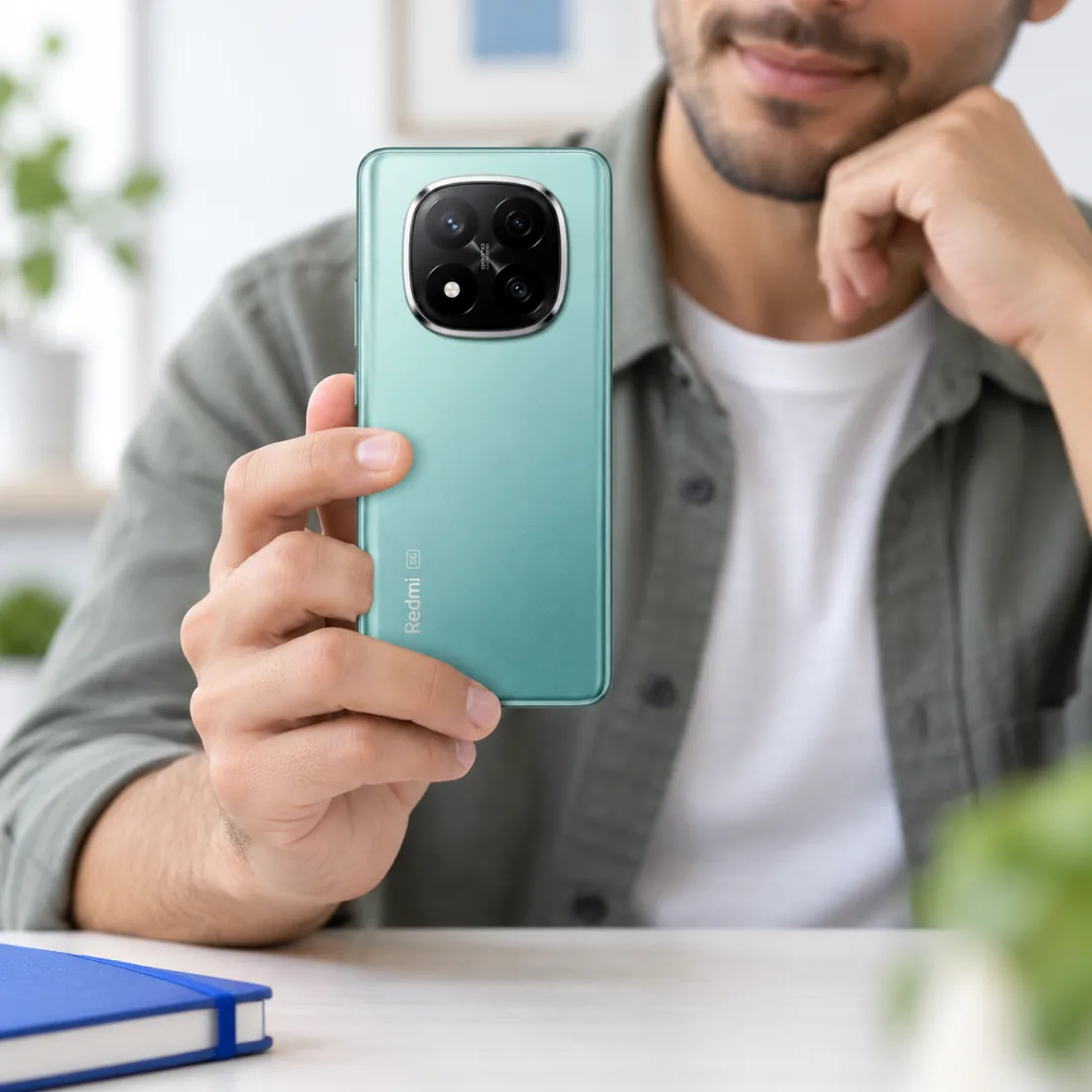 Celular Xiaomi Redmi note 14 pro+ 5G 256GB 12GB RAM chinês - verde — uso