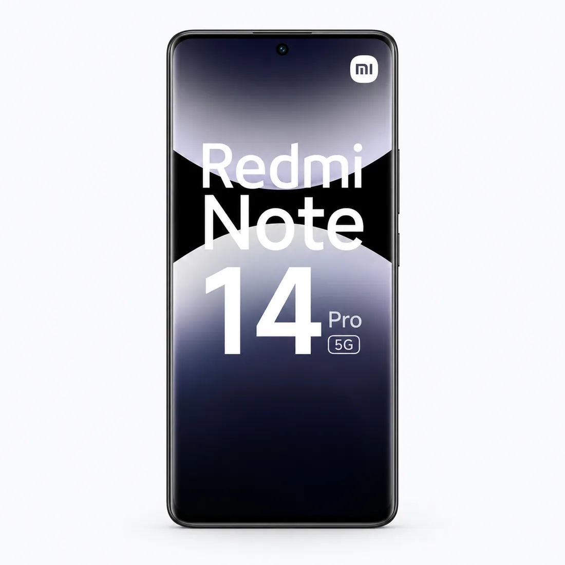 Celular Xiaomi Redmi note 14 pro 5G 512GB 12GB RAM - preto — frente estudio