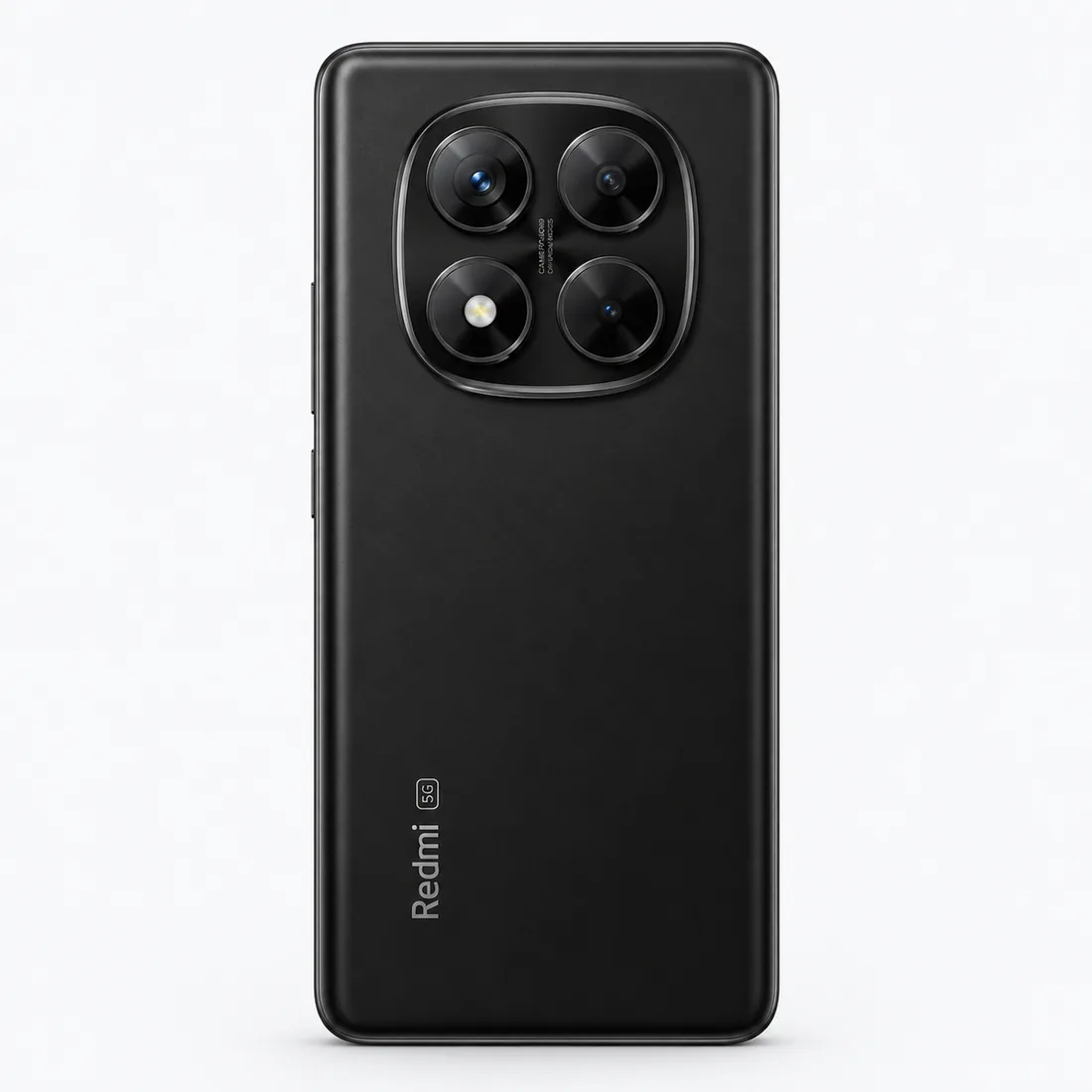 Celular Xiaomi Redmi note 14 pro 5G 512GB 12GB RAM - preto — verso lateral