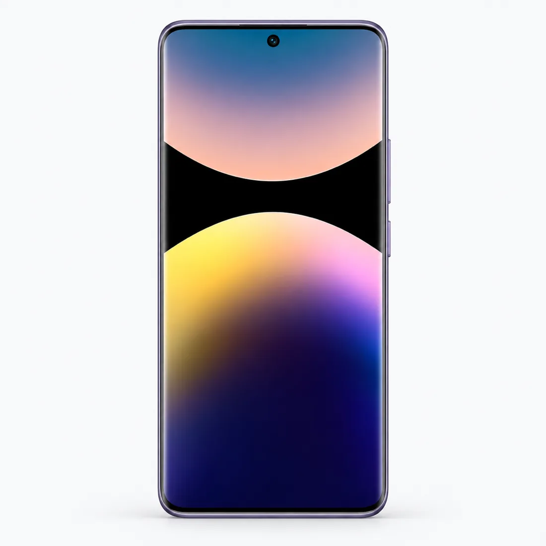 Celular Xiaomi Redmi note 14 pro 5G 512GB 12GB RAM - roxo — frente estudio