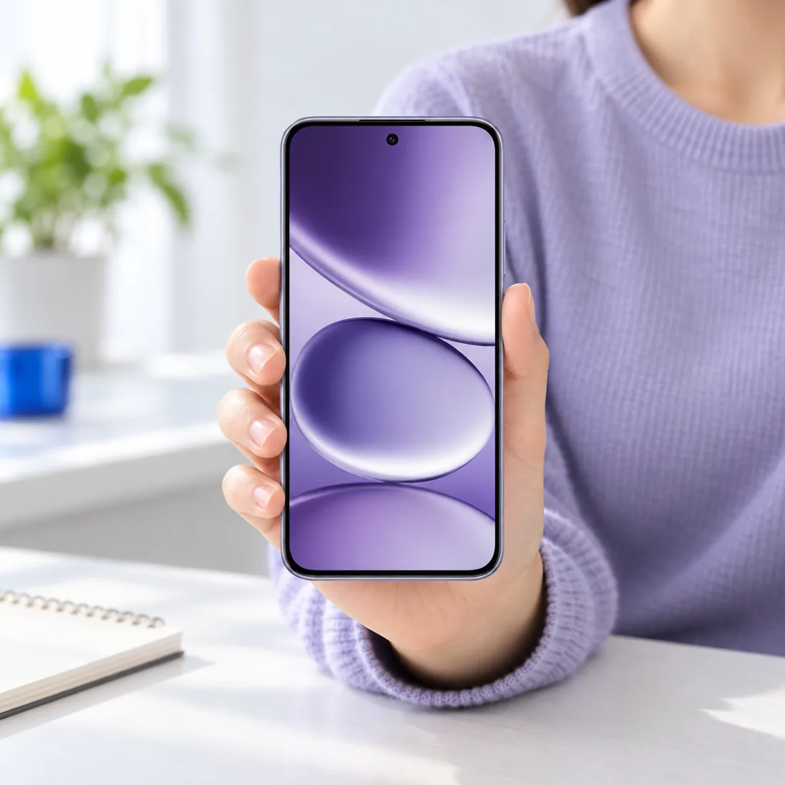 Celular Xiaomi Redmi note 15 4G 128GB 6GB RAM - roxo — uso