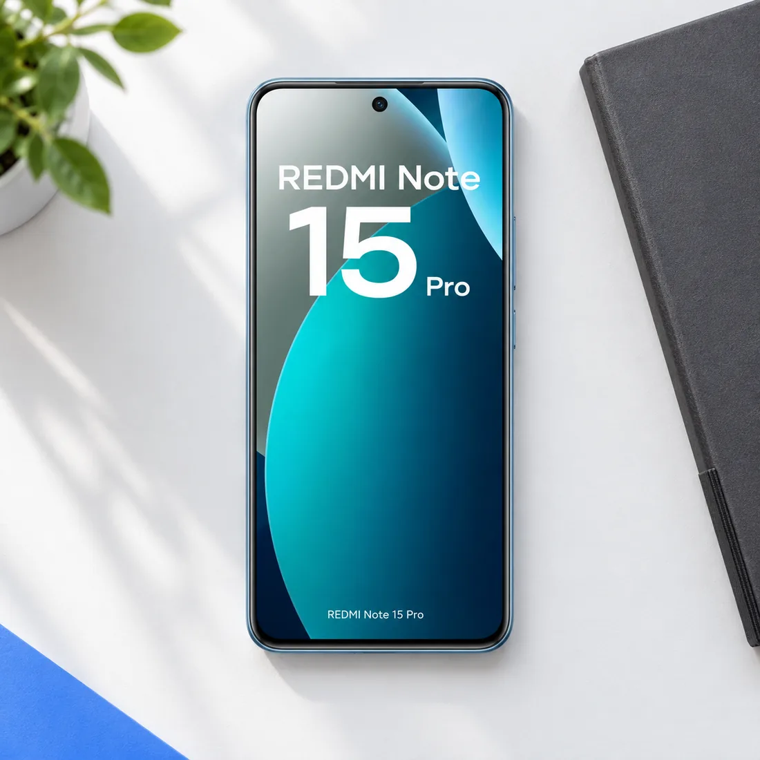 Celular Xiaomi Redmi note 15 pro 4G 256GB 8GB RAM - azul — uso
