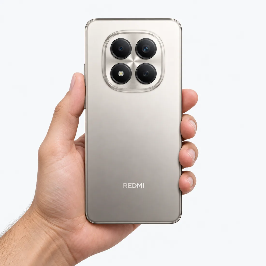 Celular Xiaomi Redmi note 15 pro 4G 256GB 8GB RAM - titânio — escala