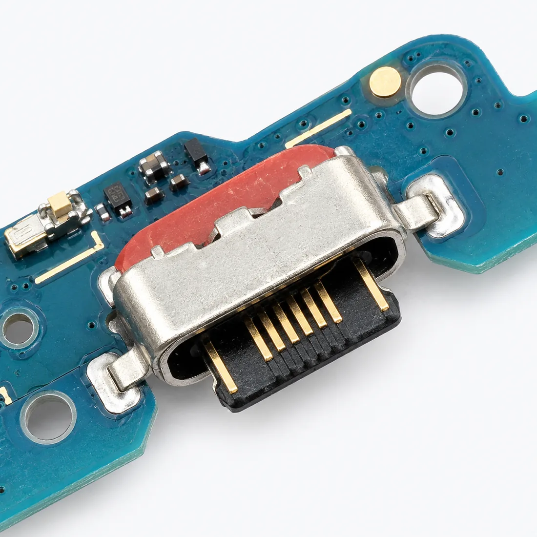Sub-placa conector de carga moto G9 / G9 play XT2083 original nacional — detalhe