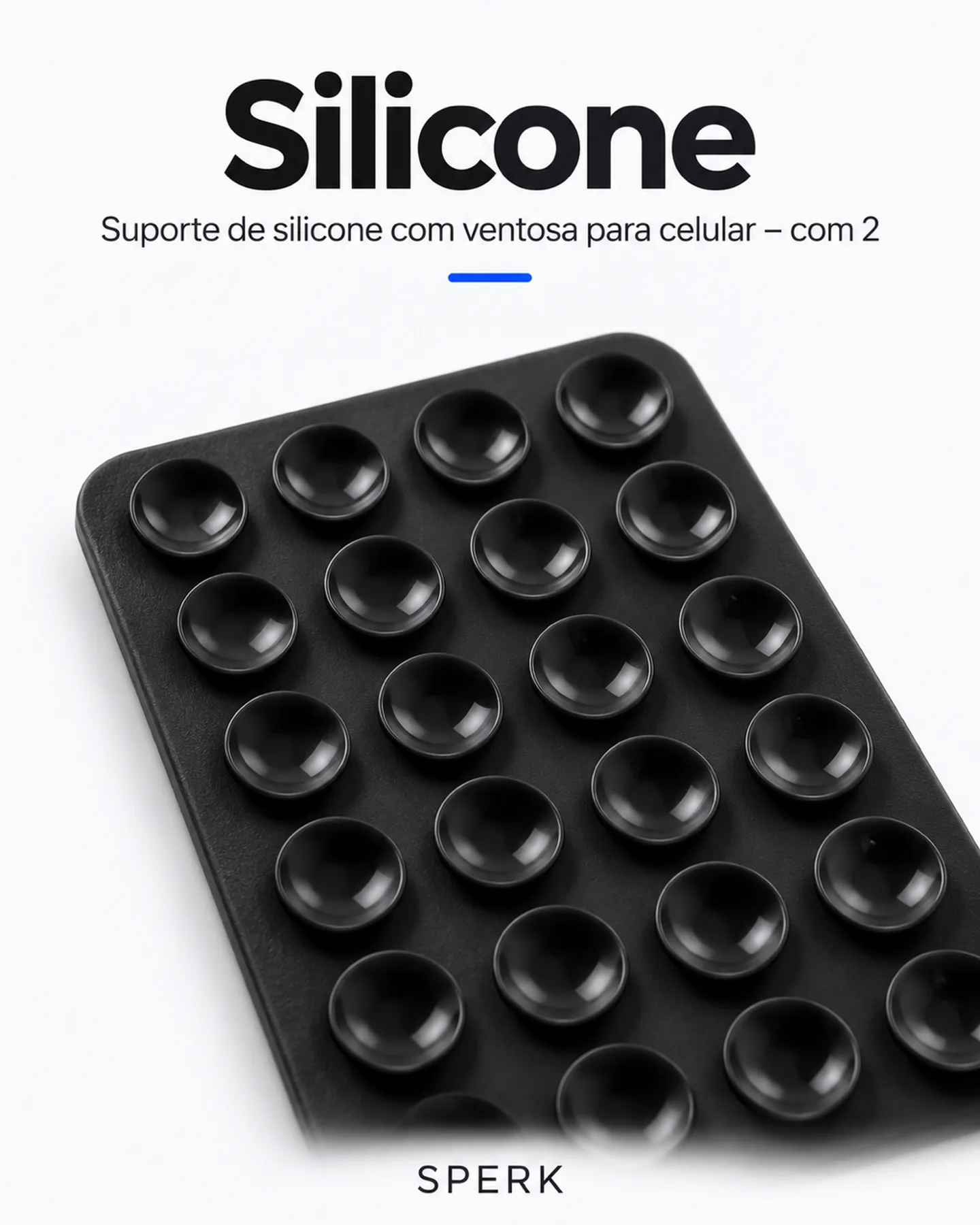 Suporte de silicone com ventosa para celular – com 2 — painel 2