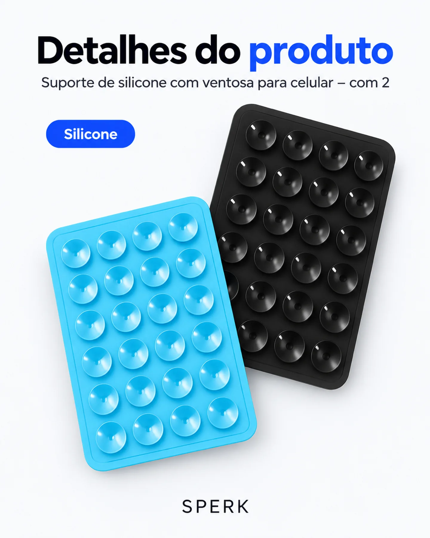 Suporte de silicone com ventosa para celular – com 2 — painel 5
