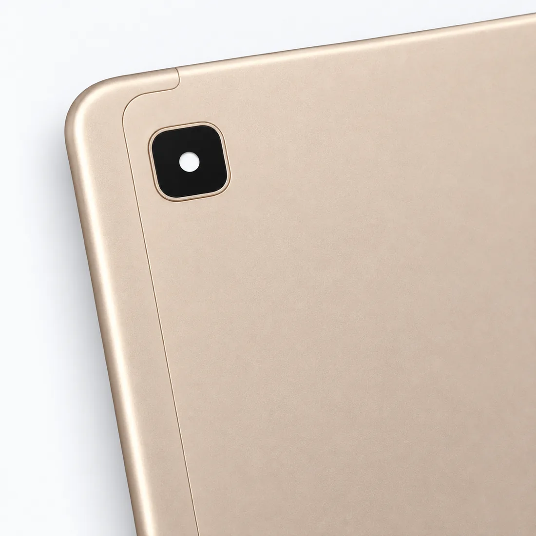 Tampa traseira para Samsung tab A7 10.4 T500 / T505 2020 dourado — detalhe