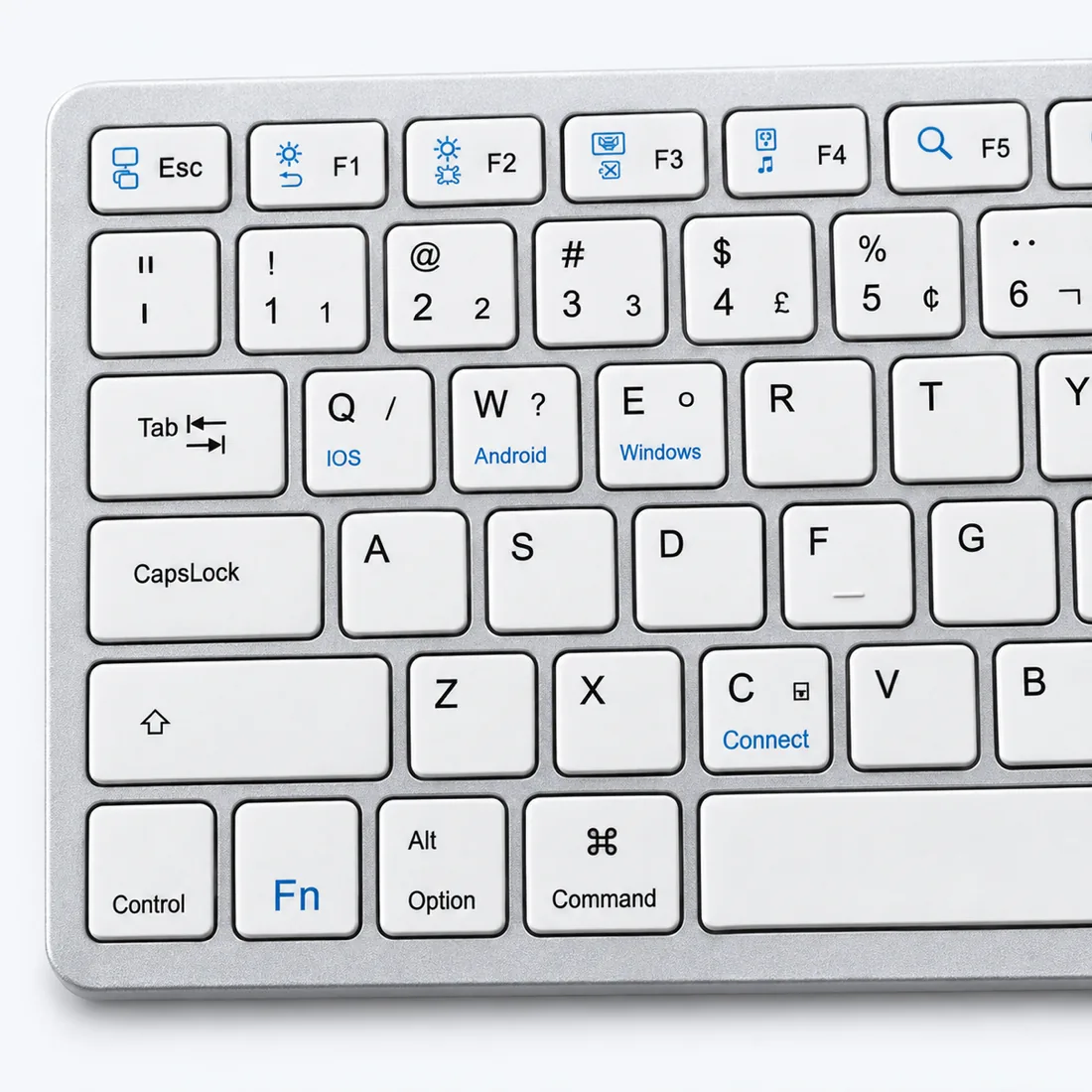Teclado Bluetooth modern Hrebos IF-750 — detalhe