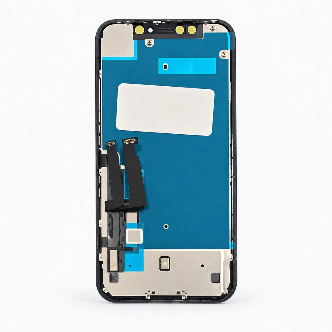 Tela display compatível com Apple iPhone xr A1984 A2105 A2106 A2108 — verso lateral