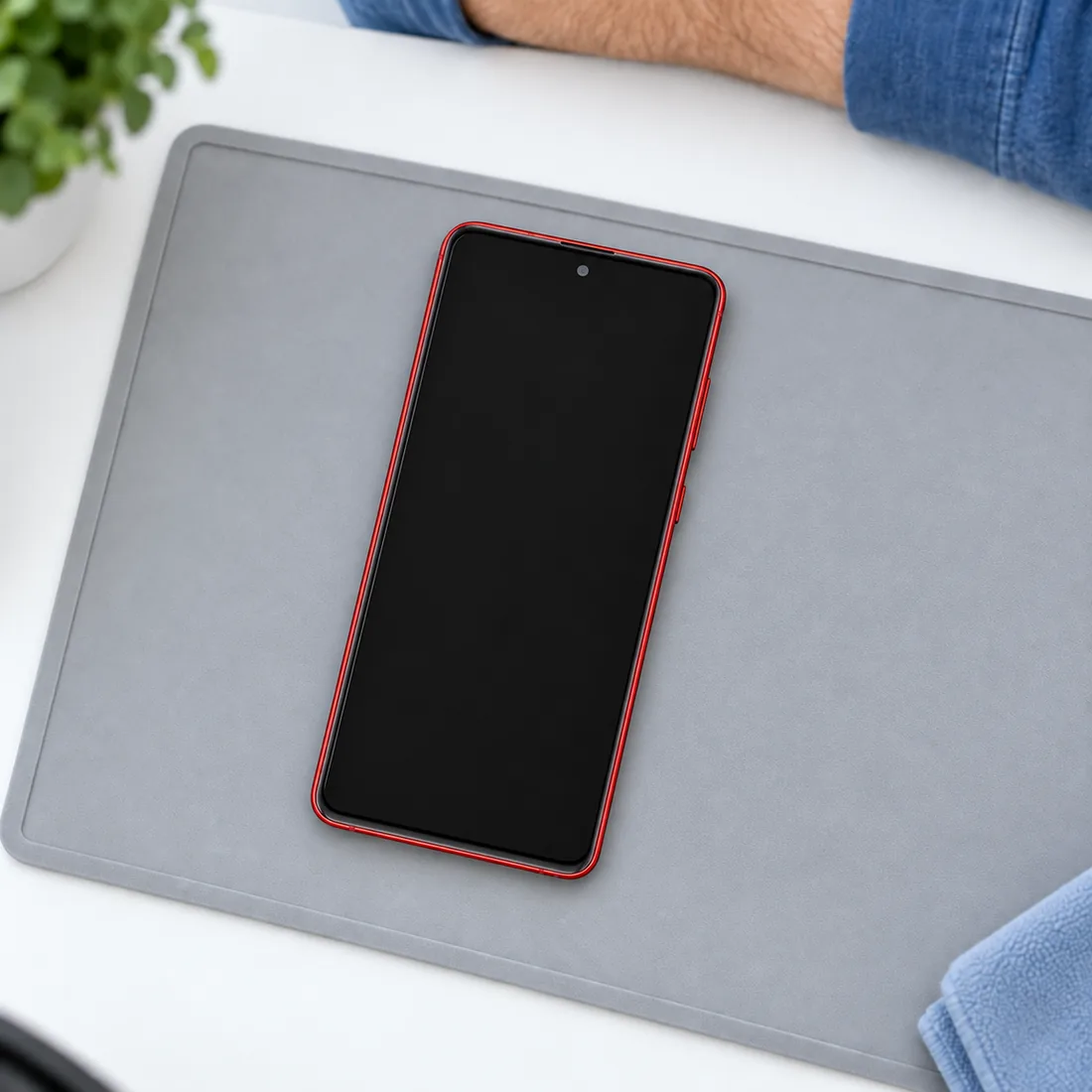 Tela LCD compatível com Samsung Galaxy note 10 lite / N770 com aro — uso