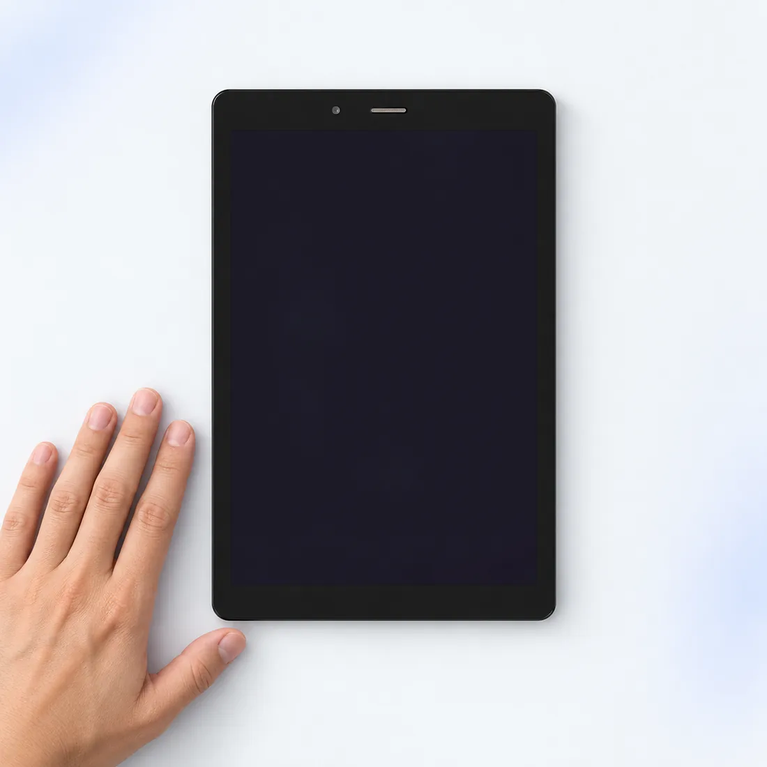 Tela display LCD compatível com Samsung Galaxy T295 com aro original — escala