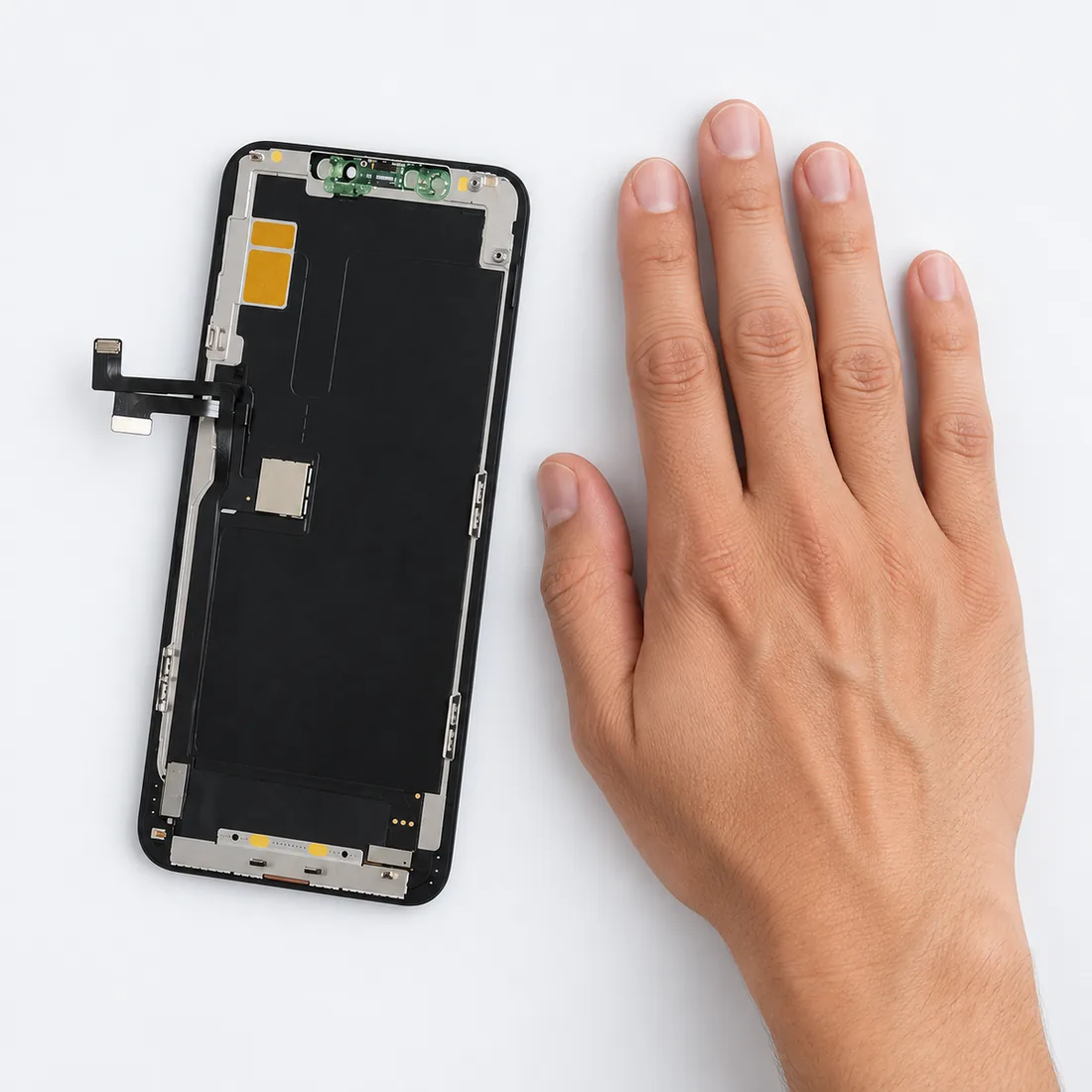 AT Tela para iPhone 11 pro max - modelo LCD10911AT — escala