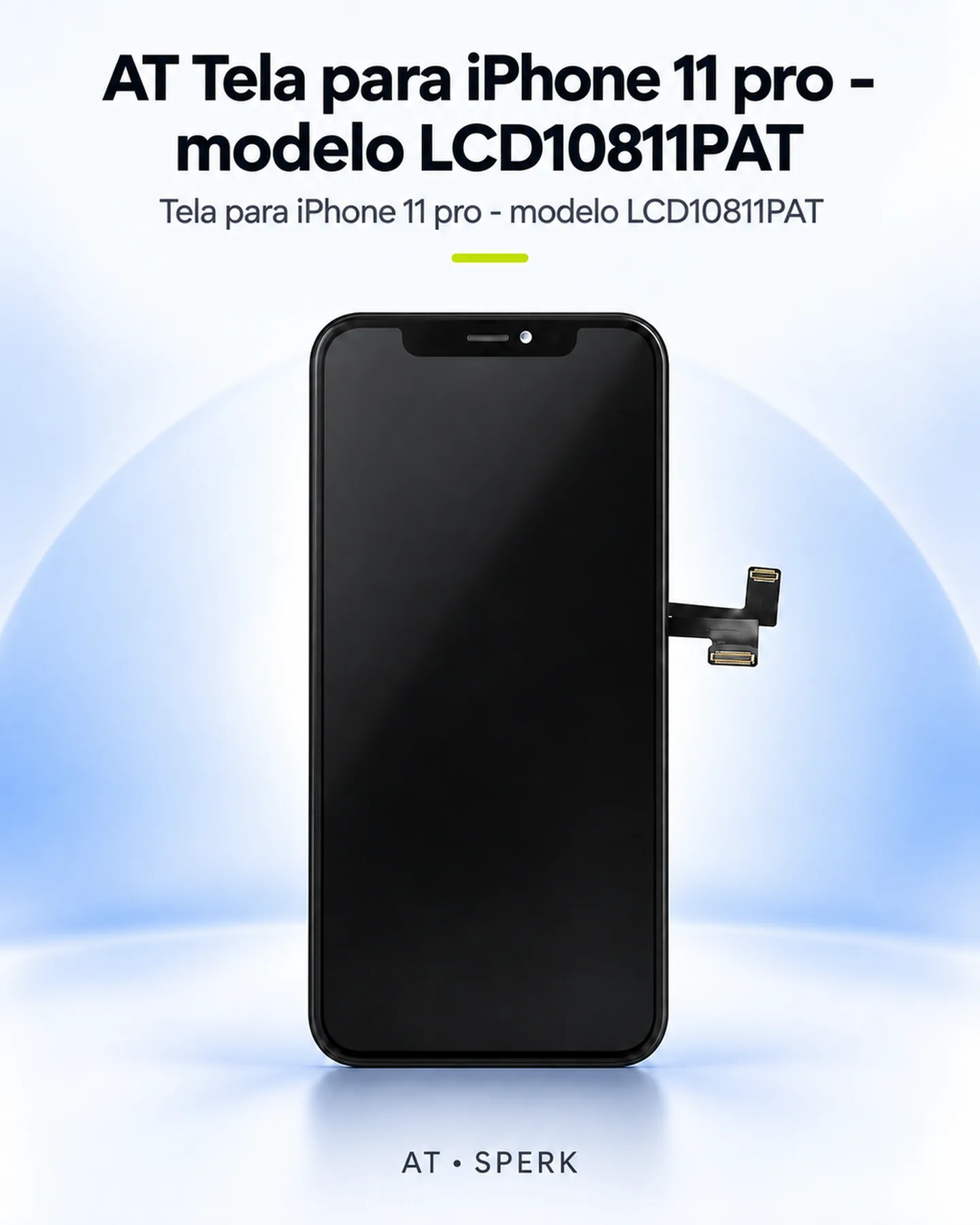 AT Tela para iPhone 11 pro - modelo LCD10811PAT — painel 1