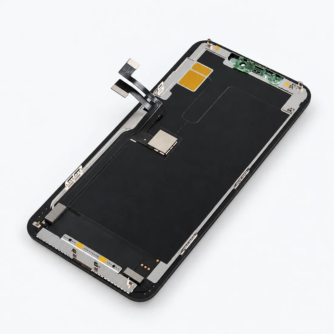 AT Tela para iPhone xs - modelo LCD104XSAT — verso lateral